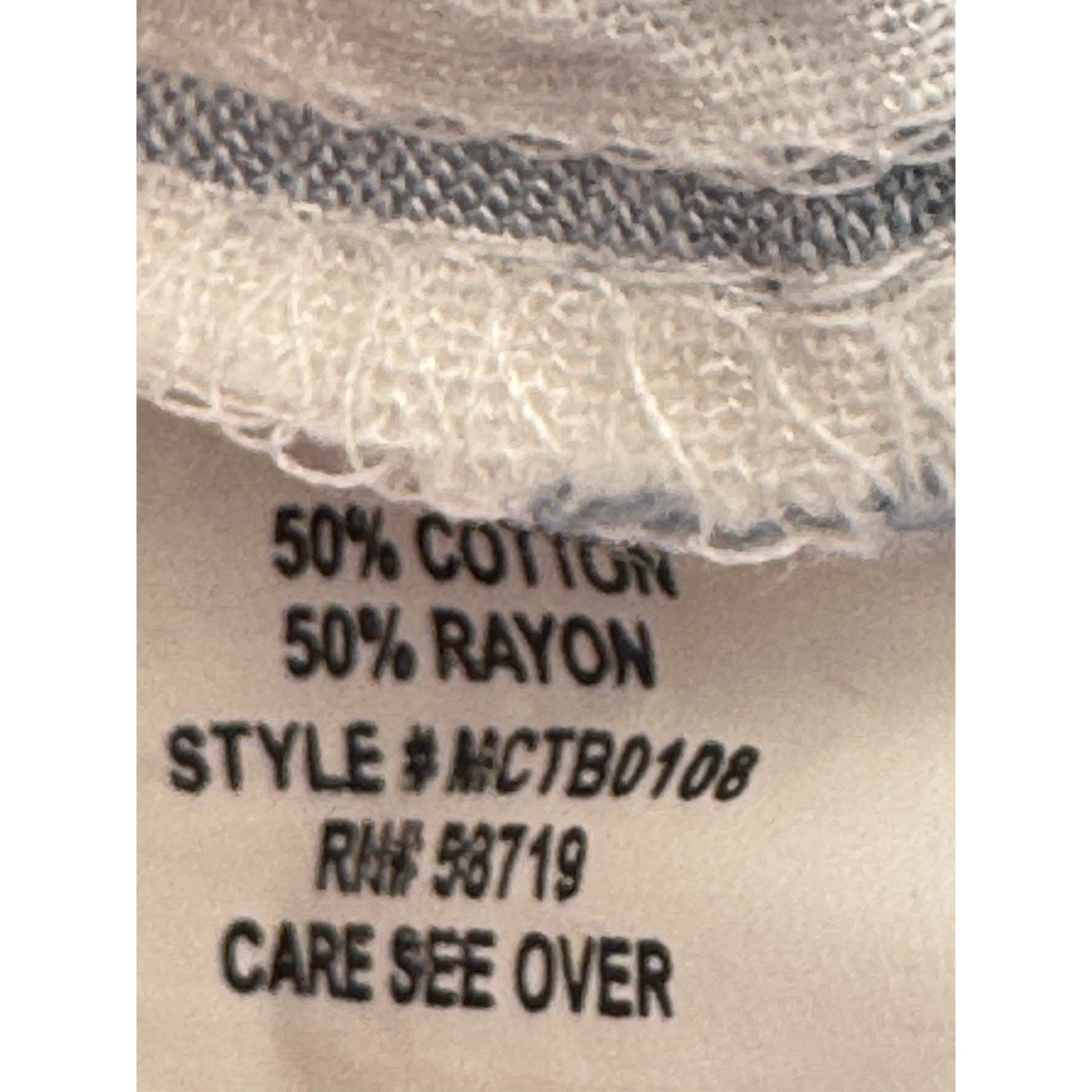 Beach Lunch Lounge Top Womens Medium Blue & White Striped Beachy Tie Front NY Co