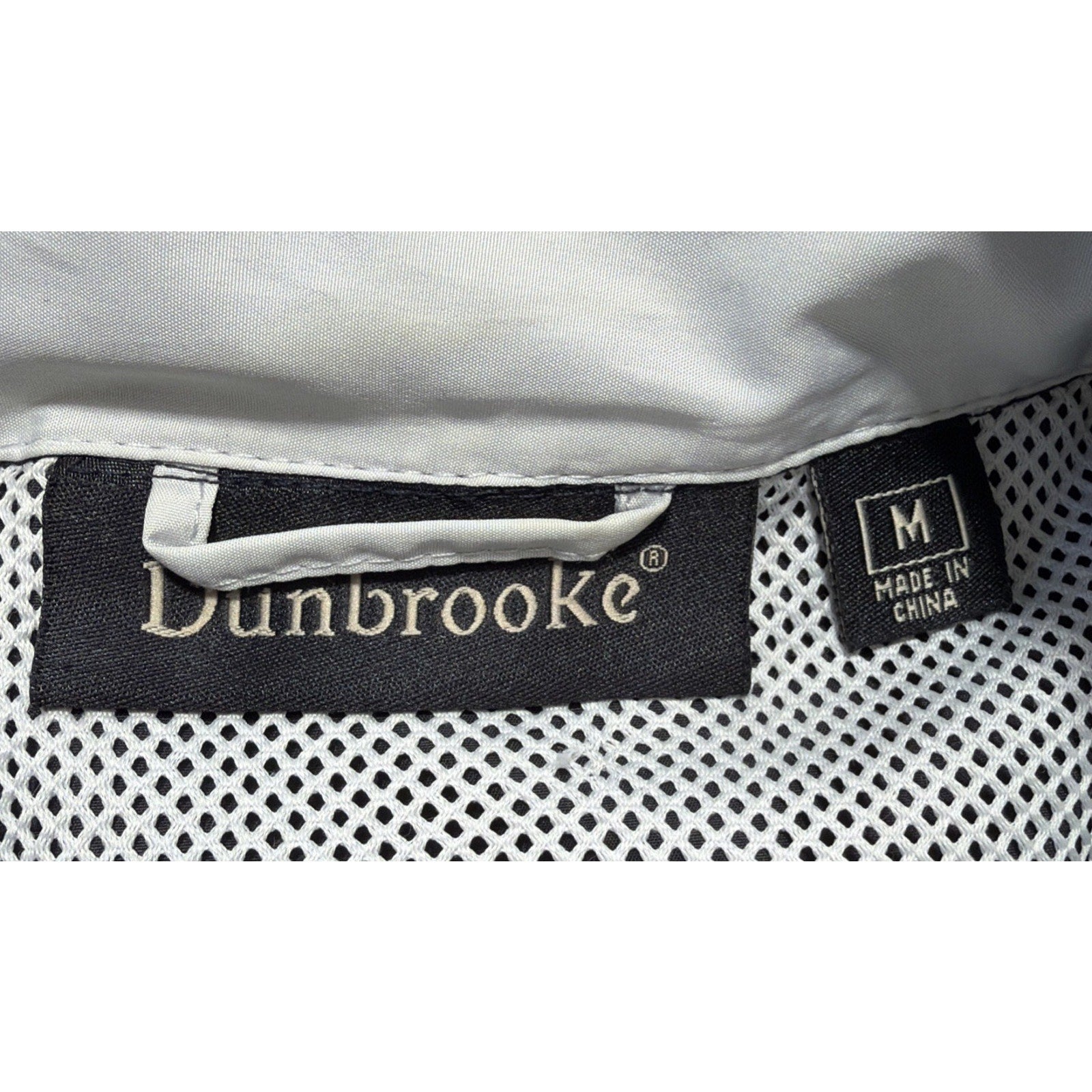 Dunbrooke Ducks Unlimited Men's Full Zip Hooded Jacket Windbreaker M Packable
