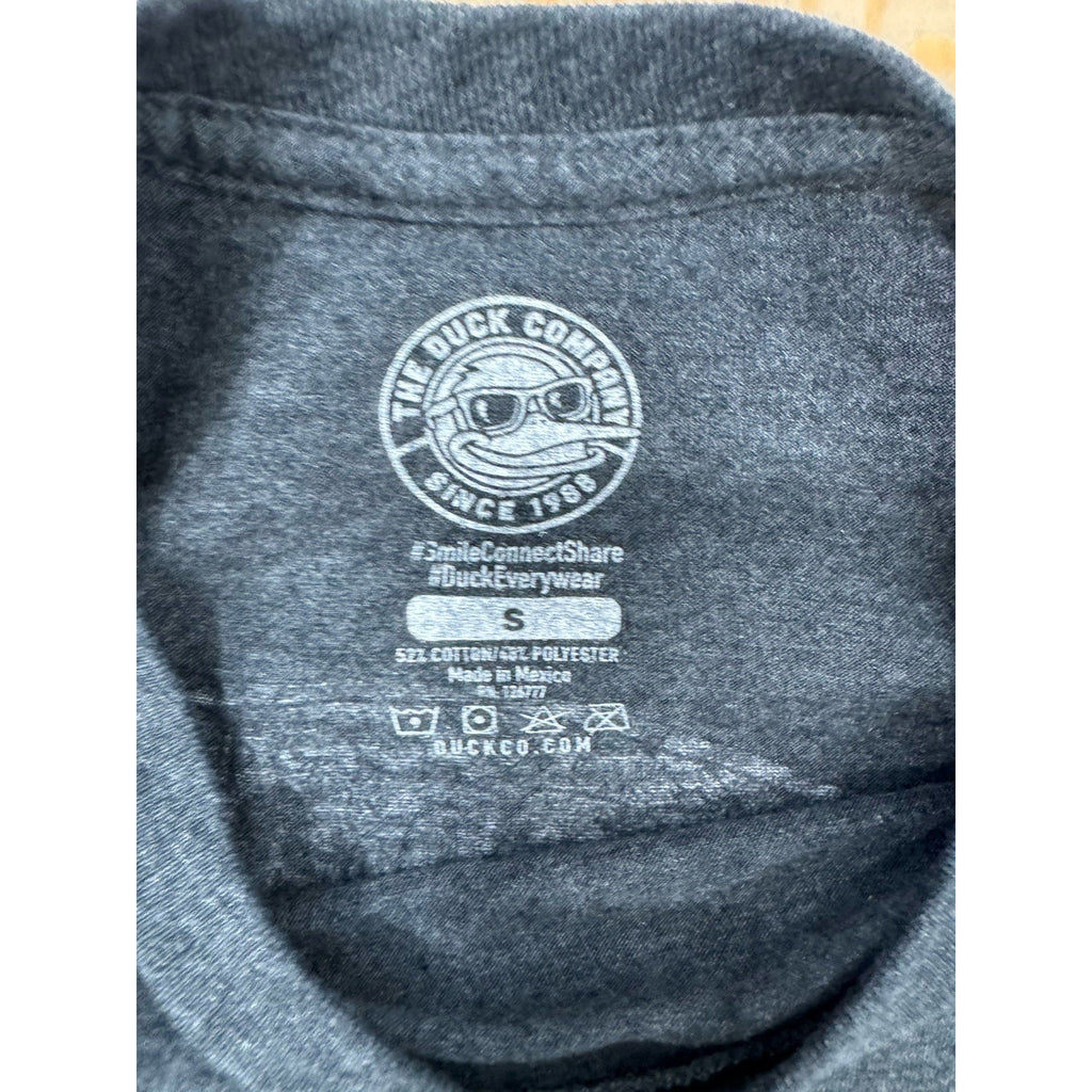 The Duck Company T Shirt Mens Small New Orleans Free Spirits Blue Gray