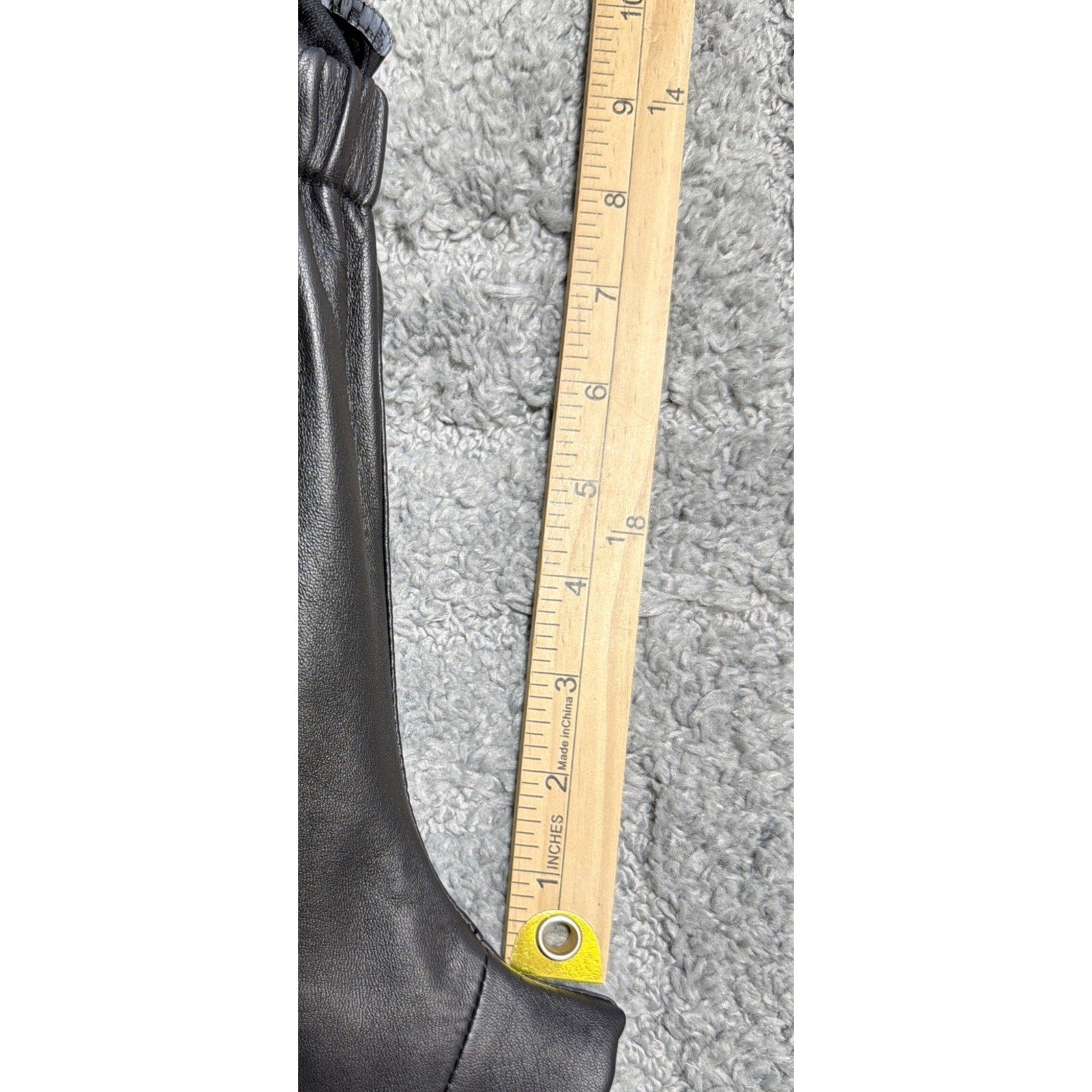 Vintage Neiman Marcus 100% Genuine Leather Pull On Pants Size Small