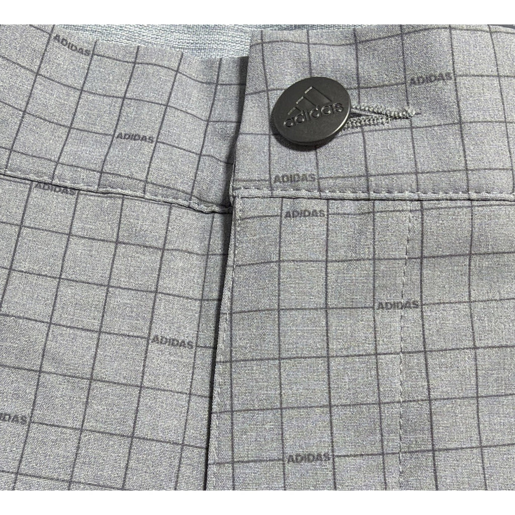 Adidas Ultimate 365 Stretch Grid Print All Over Golf Shorts Mens Size 38 New