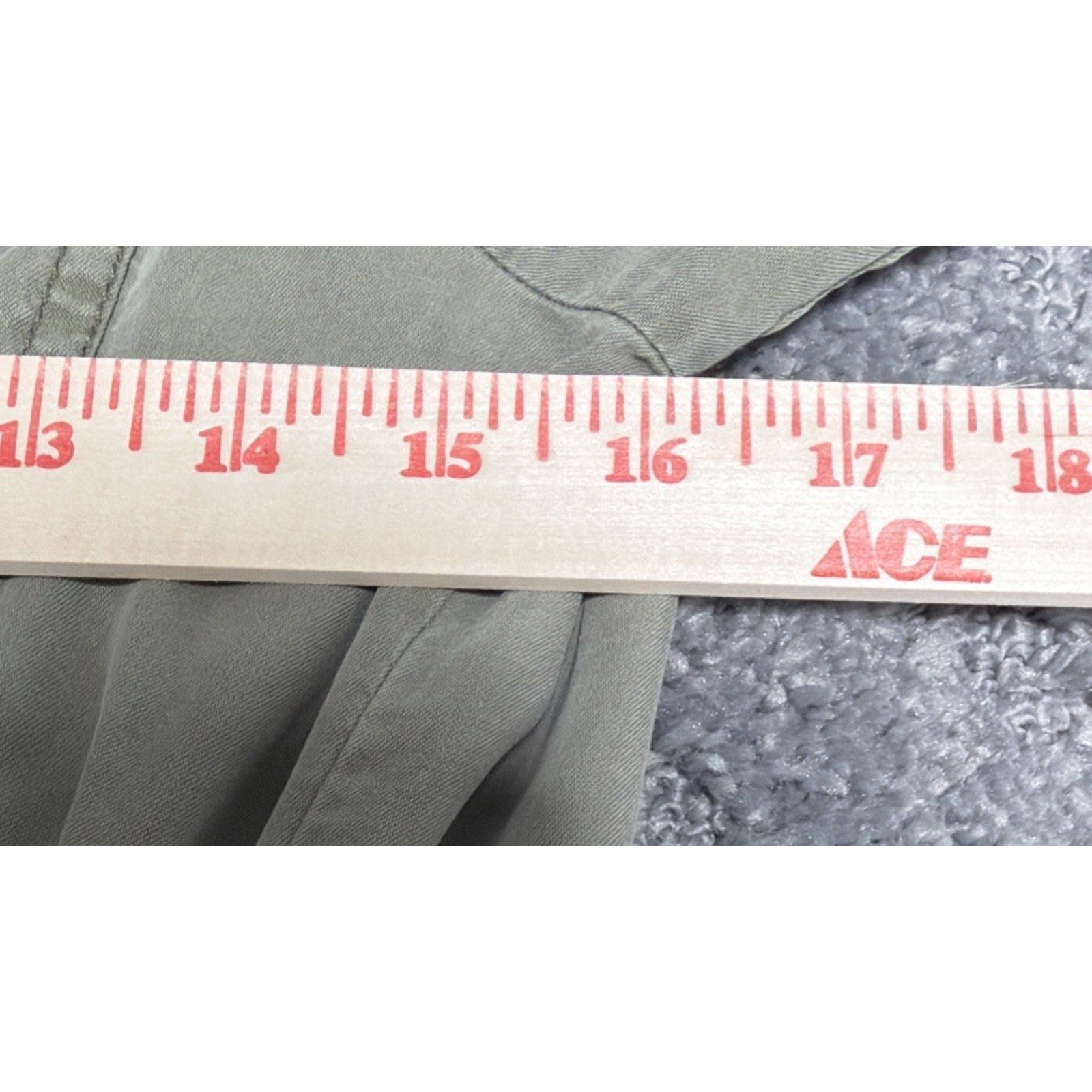 Me Jane Size Small Tencel Olive Army Green Hooded light weight Utility Jacket