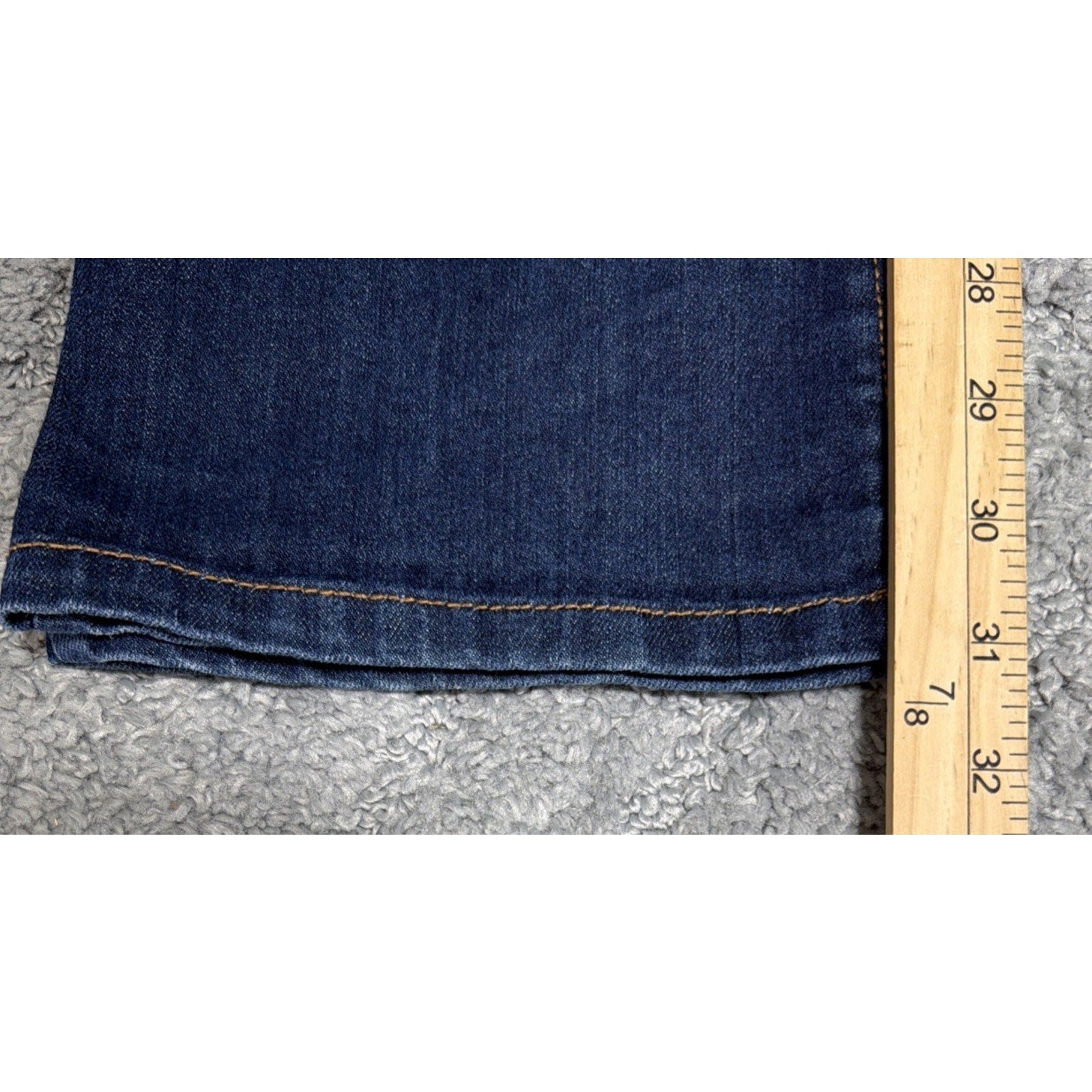 J. Jill Denim Modern Slim Bootcut Jeans Blue Women's Size 4 Stretch 30x31