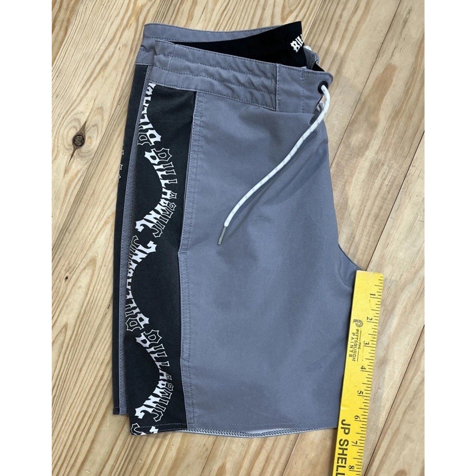 Billabong Lo Tide Skate Surf Boardshorts Gray Mens Size 28