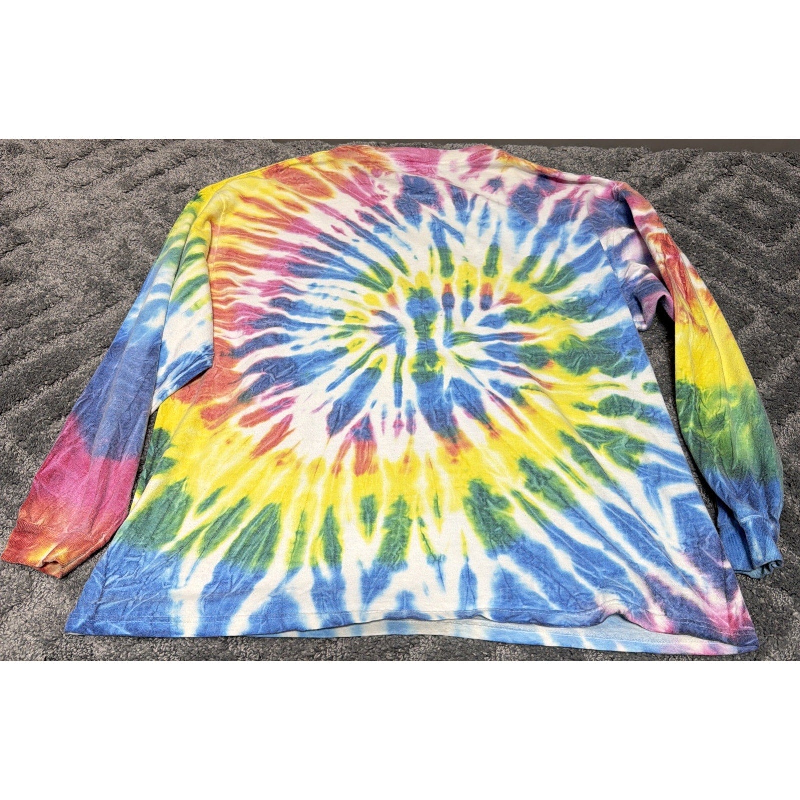 vintage great smokey mountains Tennessee Embroidered t shirt XL tie dye