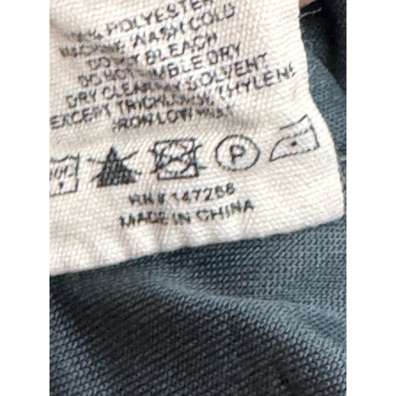 SIMPLY SOUTHERN Gray Blue Fleece Quilted look Fur 1/4 Zip Pullover Small