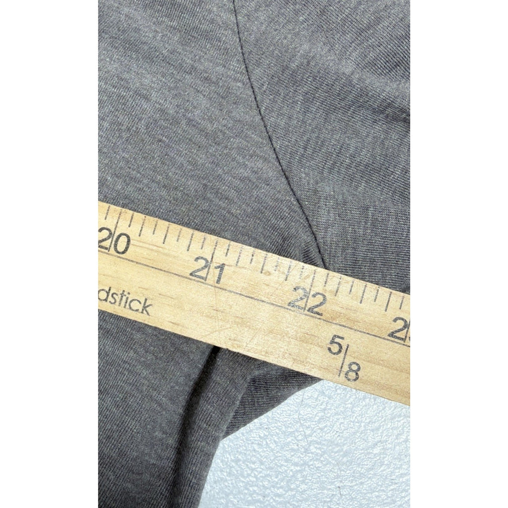 Life Is Good Cool Tee Shirt Christmas Dog Labrador Classic Fit Gray Womens XL