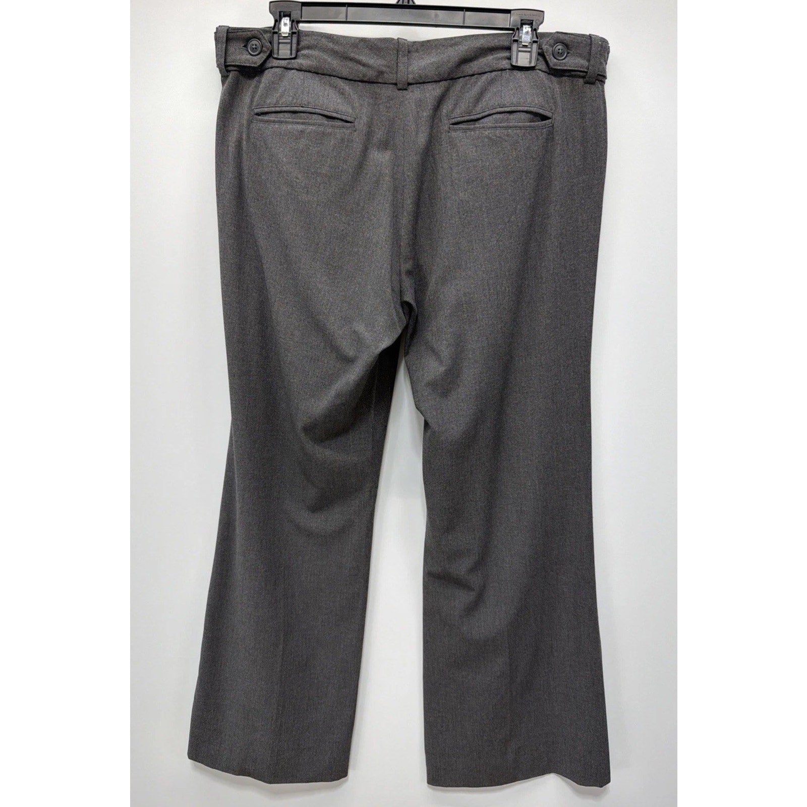 Old Navy Essential Stretch Bootcut Pants Women's 12 Gray Low Waist
