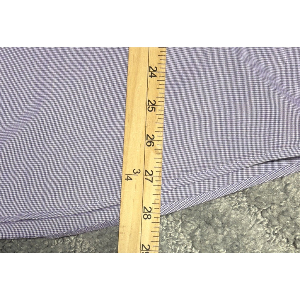 Mason James Men's Dress Shirt Size L Purple Long Sleeve Button Up Stretch