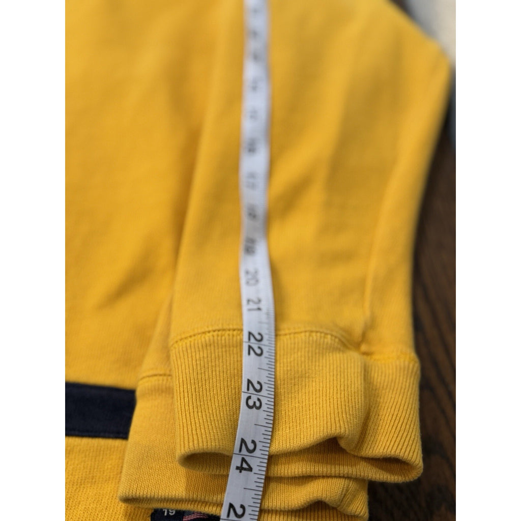Polo Jeans Company RL-67 Embroidered Sweatshirt Adult Large Yellow Ralph Lauren