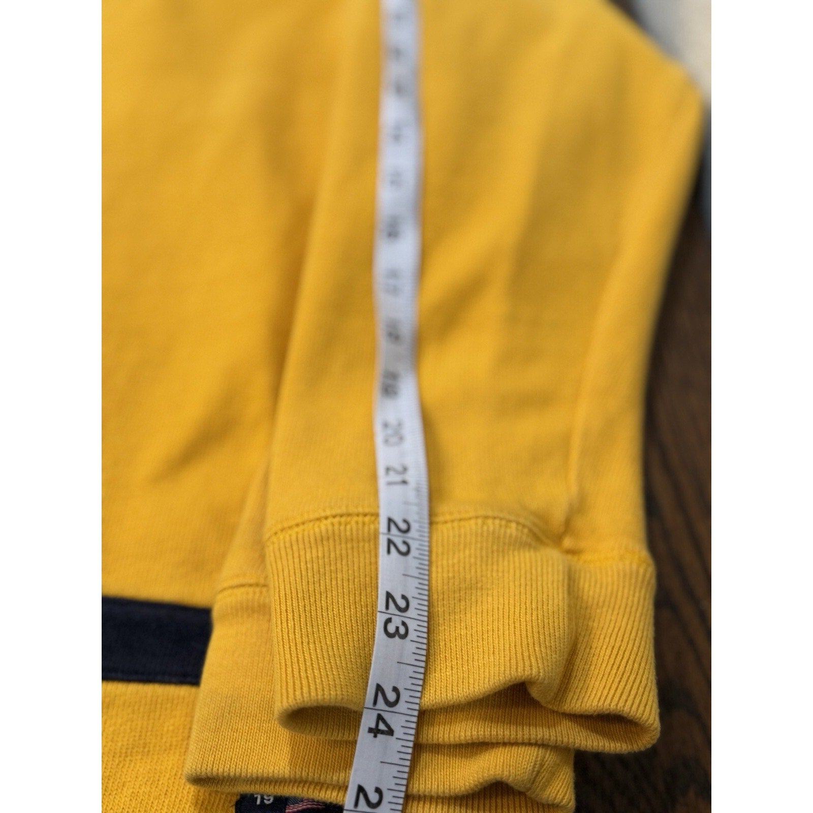 Polo Jeans Company RL-67 Embroidered Sweatshirt Adult Large Yellow Ralph Lauren