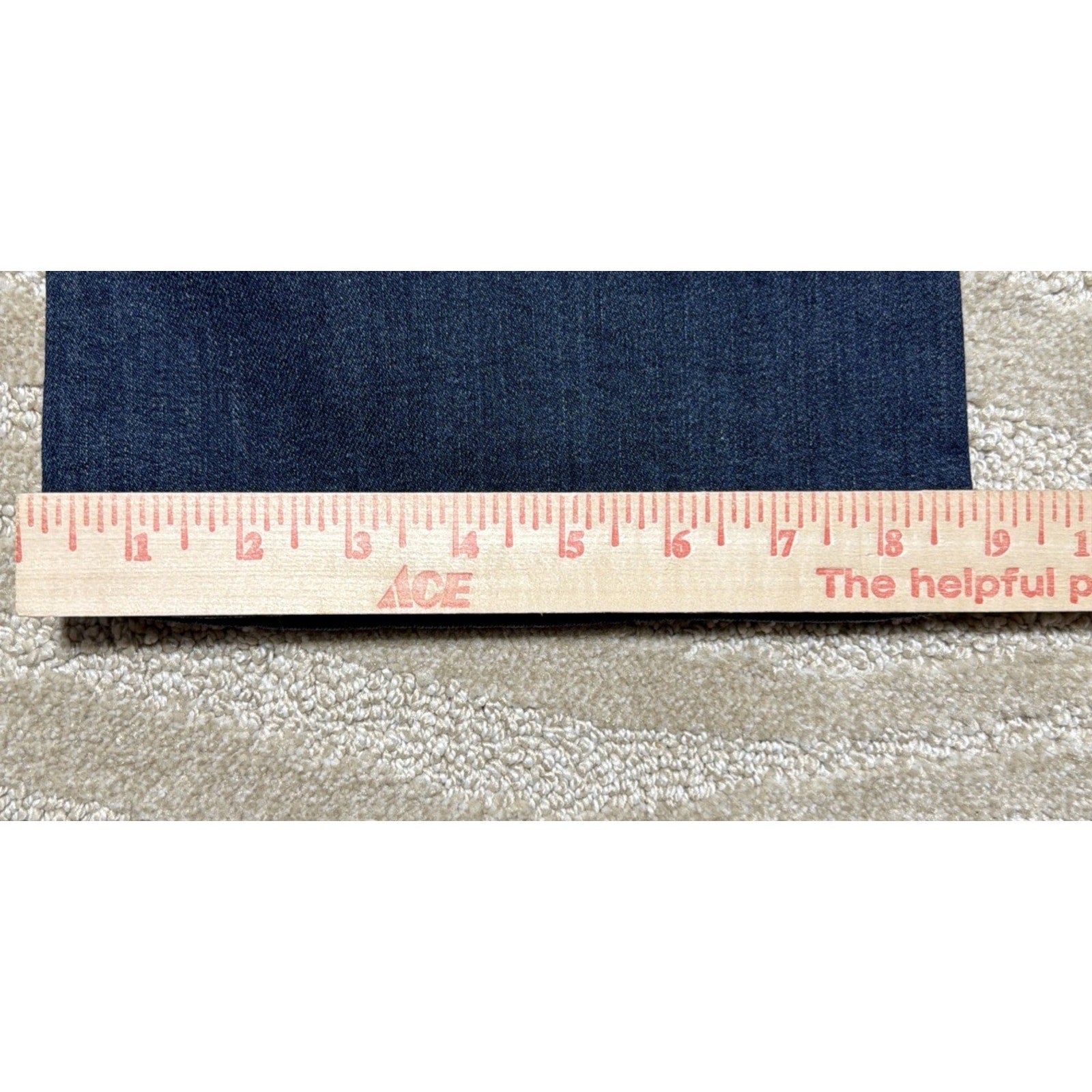 Arizona Jean Co Mid Rise Bootcut Jeans Womens Size 15 Dark Wash Stretch NWT