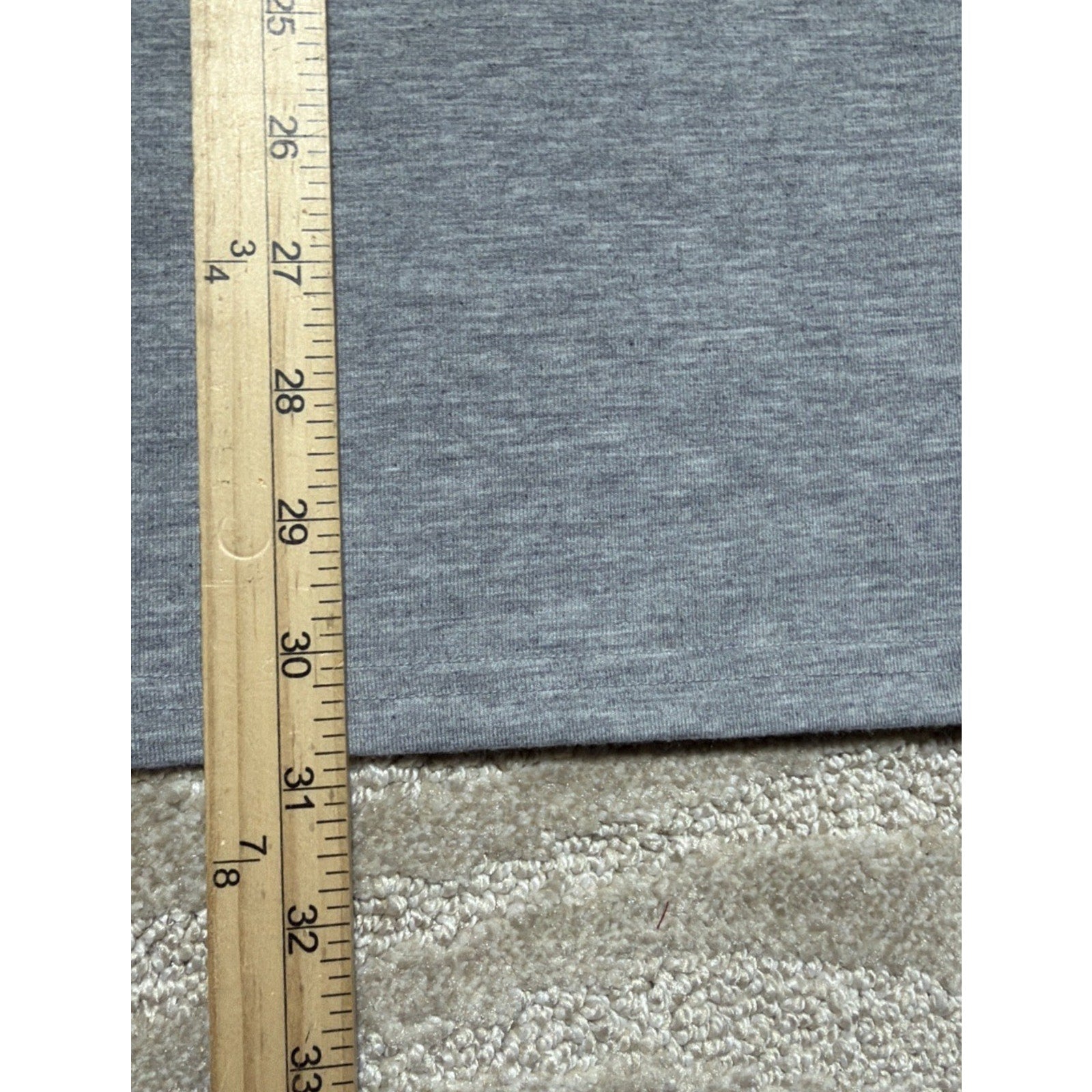 Under Armour Loose Heat Gear Men's Large Heather Grey Long Sleeve Stretch