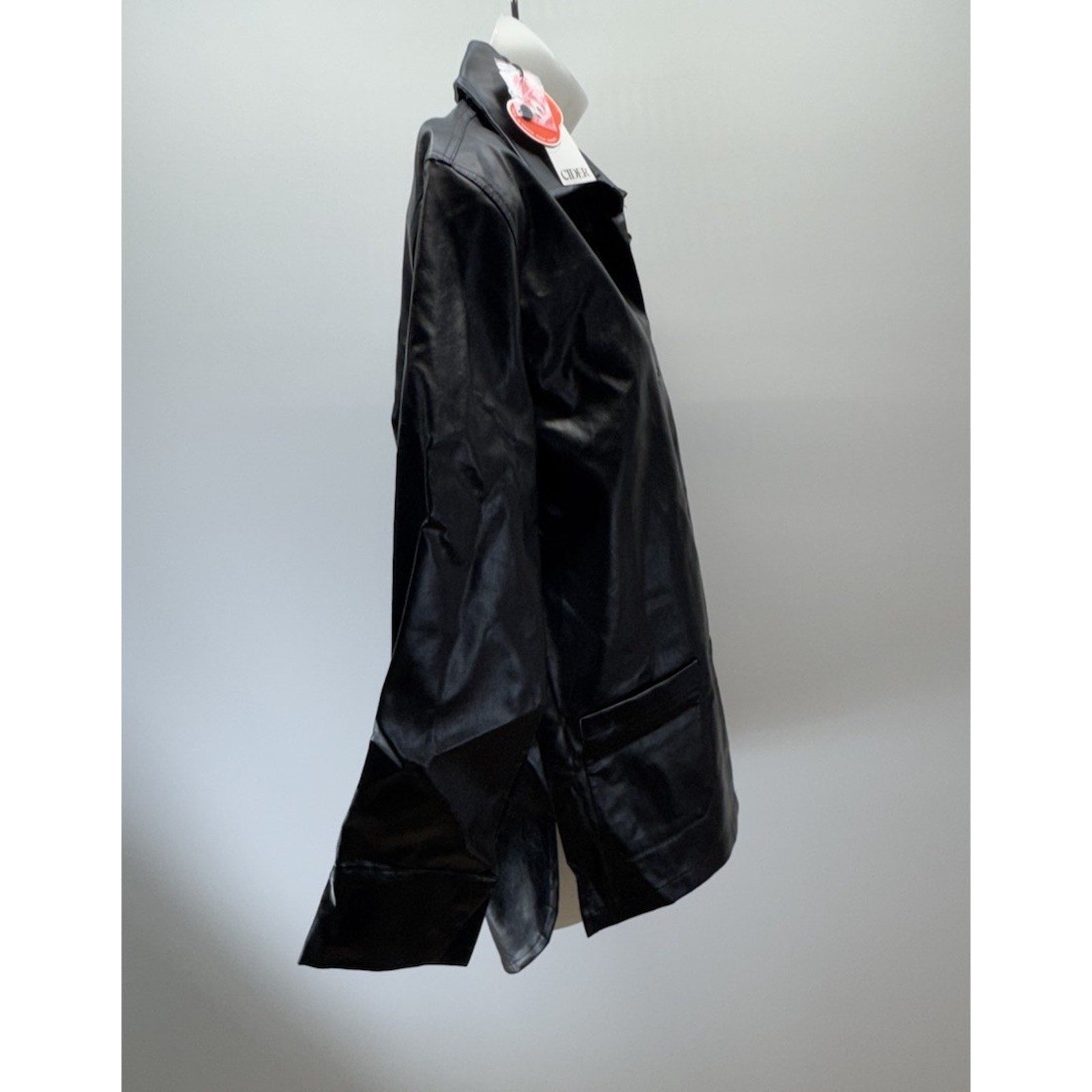 CIDER Black Long Sleeve Button Up Jacket Women’s S NWT