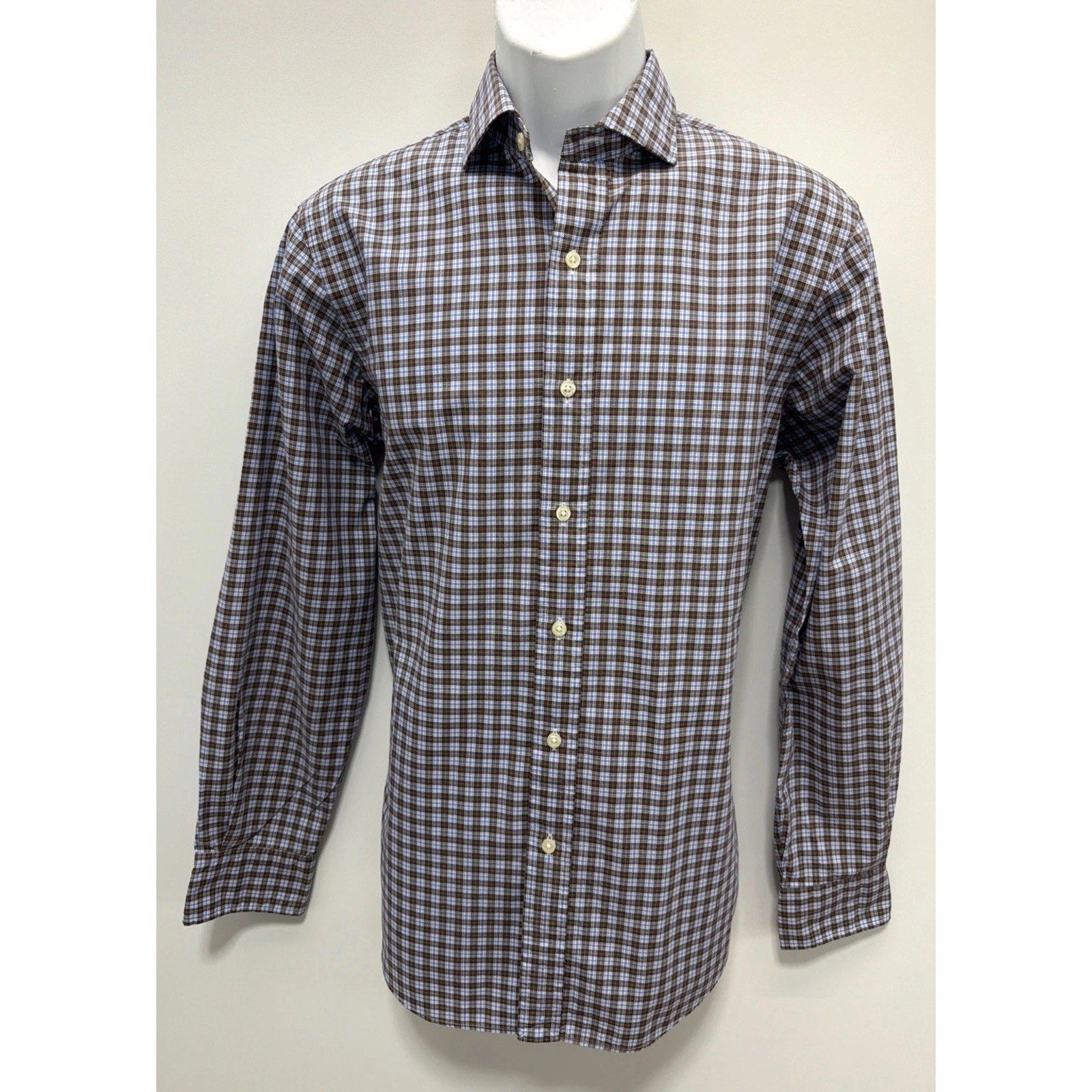 Ralph Lauren Polo Light Cotton Fabric Classic Fit Oxford Long Sleeve Shirt M