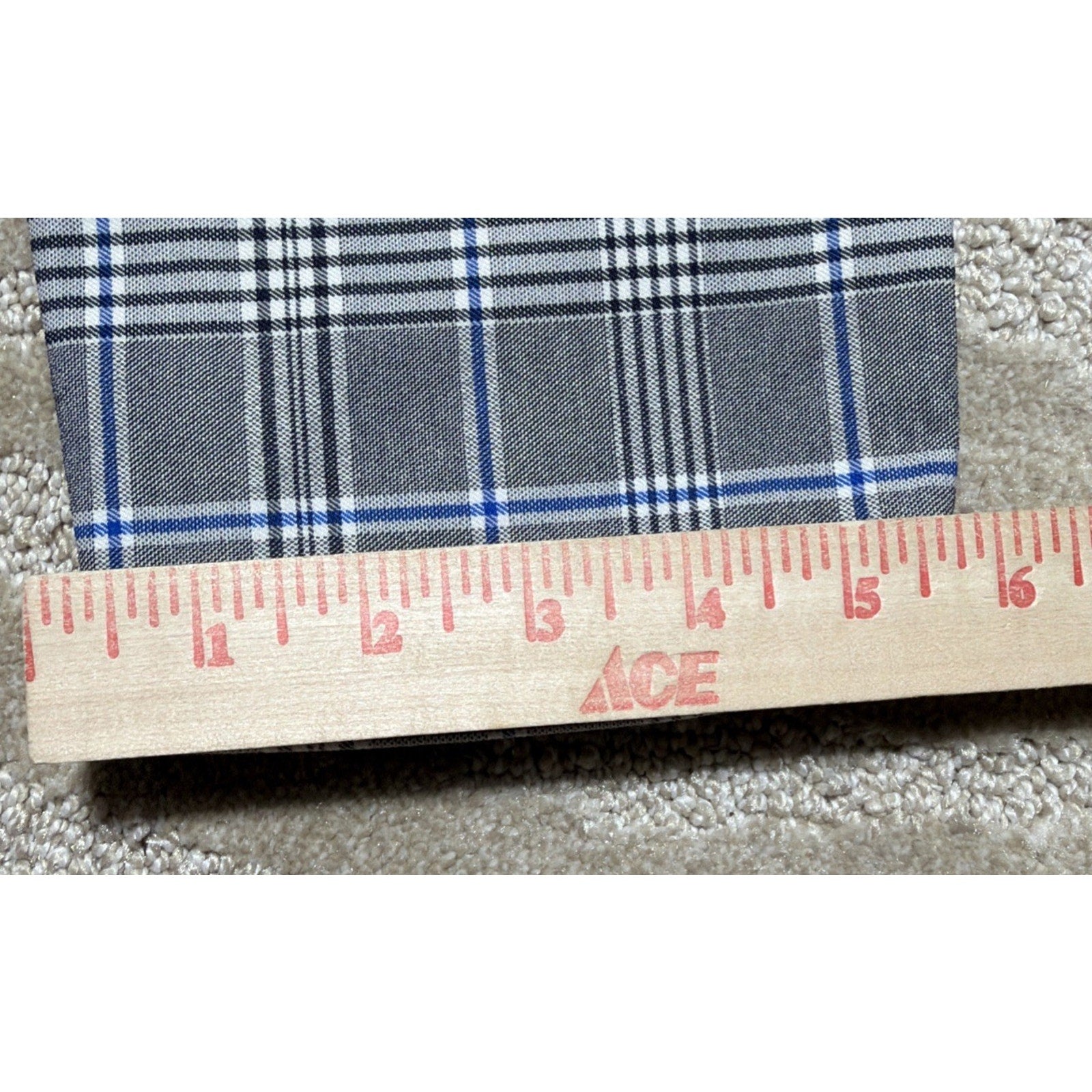 Womens Pants Size 12 Plaid Perfect Fit Ultra Soft Cropped Dress Sabrina Lauren