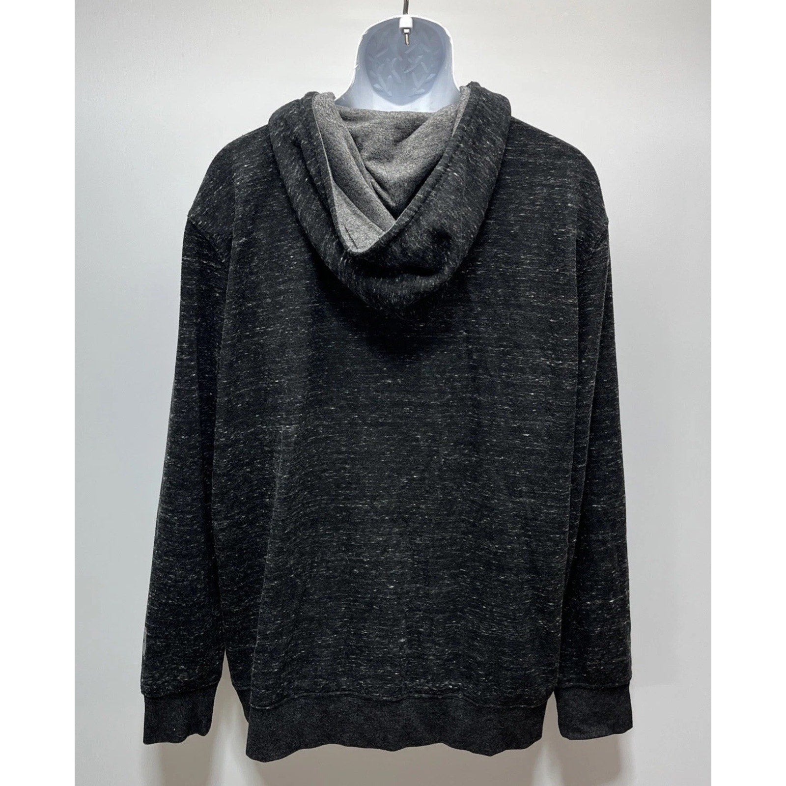 NBA Basketball Logo Hoodie Mens XL Black Pattern Long Sleeve Sweater License