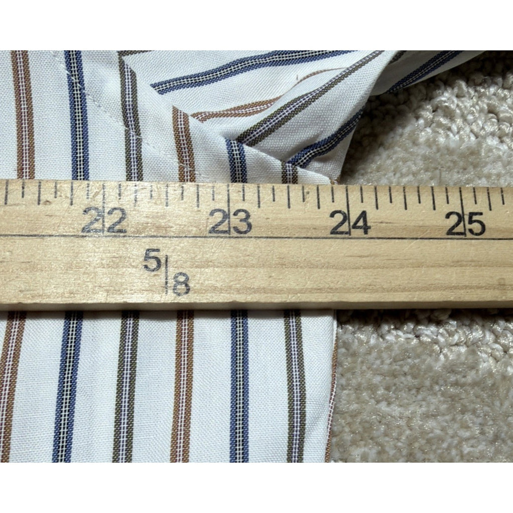Vintage Van Heusen Men’s Single Needle Dress Shirt Pinpoint Oxford 16 34/35 NWT