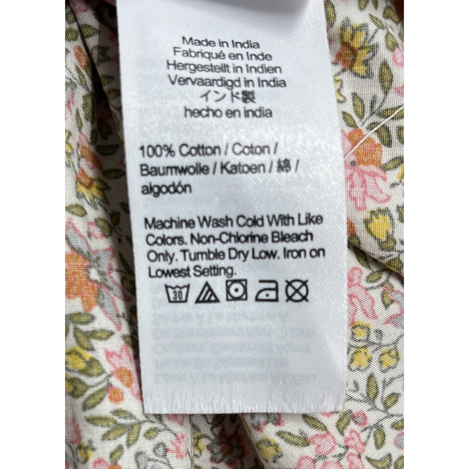 J.Crew Cinched-waist Puff-sleeve Smocked Cottagecore Peasant Dress Sz S Floral