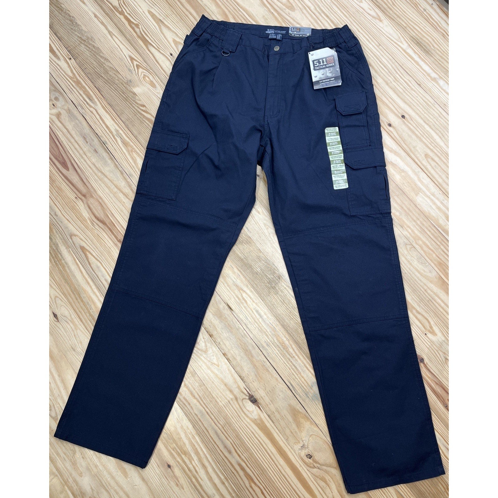New With Tags 5.11 Tactical Tactical Pants - Fire Navy - 38x36 Cotton Canvas