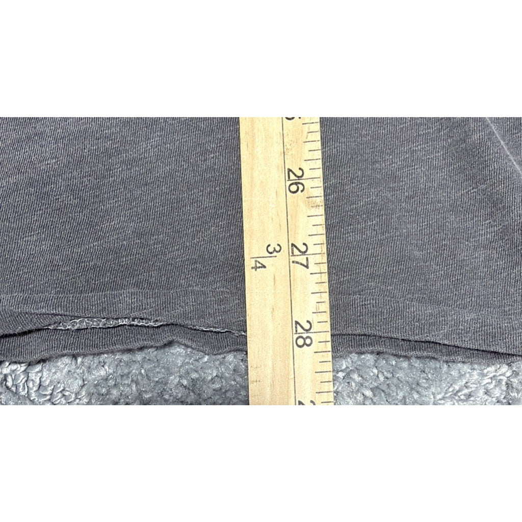 Lucky Brand Mens Gray Fender Diamond Logo Short Sleeve Shirt, Size XL