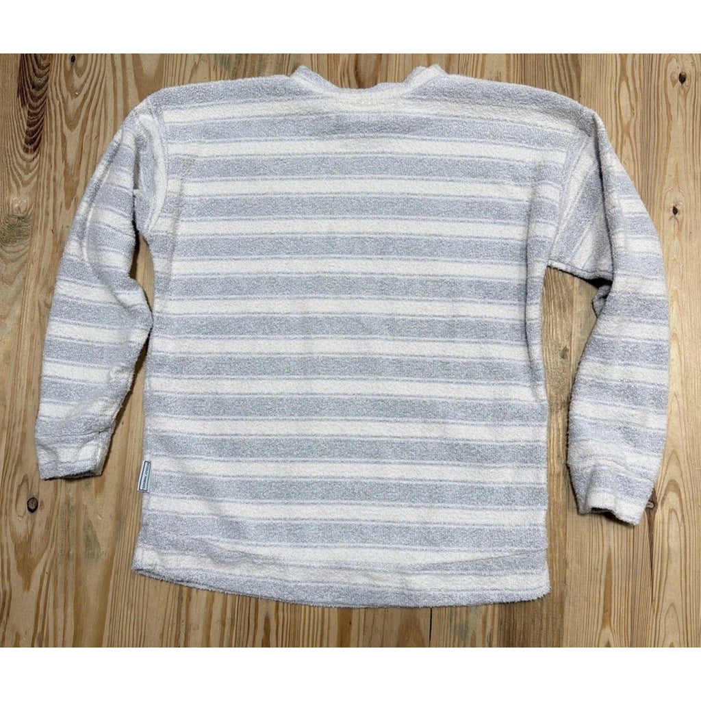 Women’s Woolly Threads The Original Woolly Sweater M Gray And Cream Made In USA