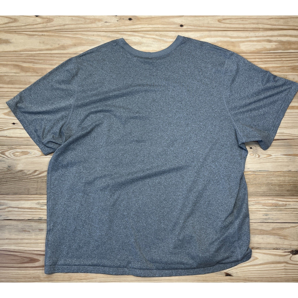 Nike Dri Fit Kansas Jayhawks T Shirt Size 3XL Gray