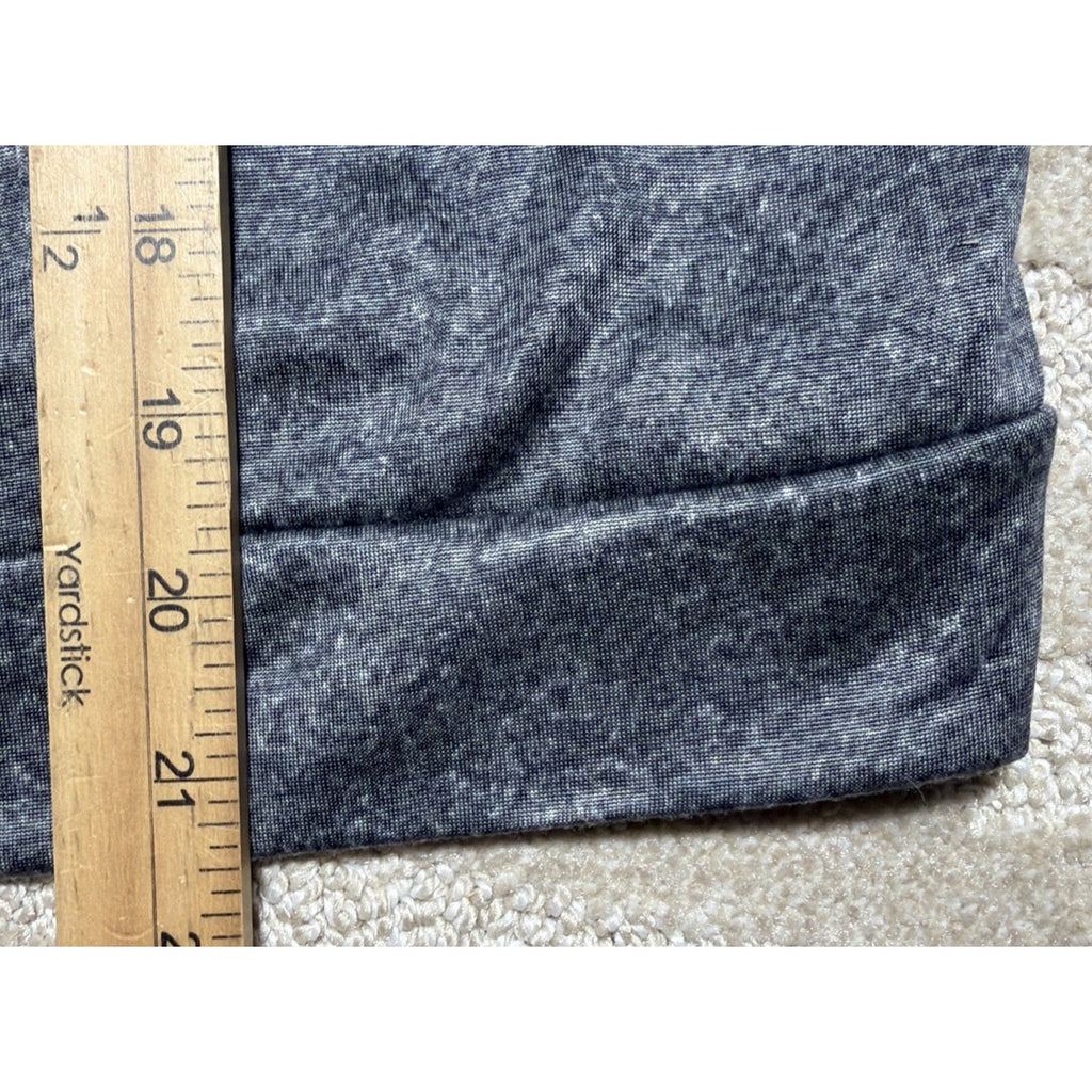 Hurley Hoodie Women XL Stretch Soft Fleece Pullover Gray Lounge Skate Casual