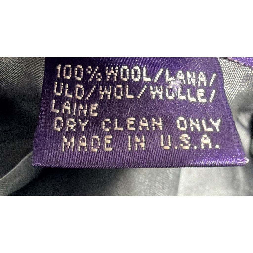 Vinatge Ralph Lauren Purple Label 100% Wool Blazer – Made in USA Sz 8 Old Money