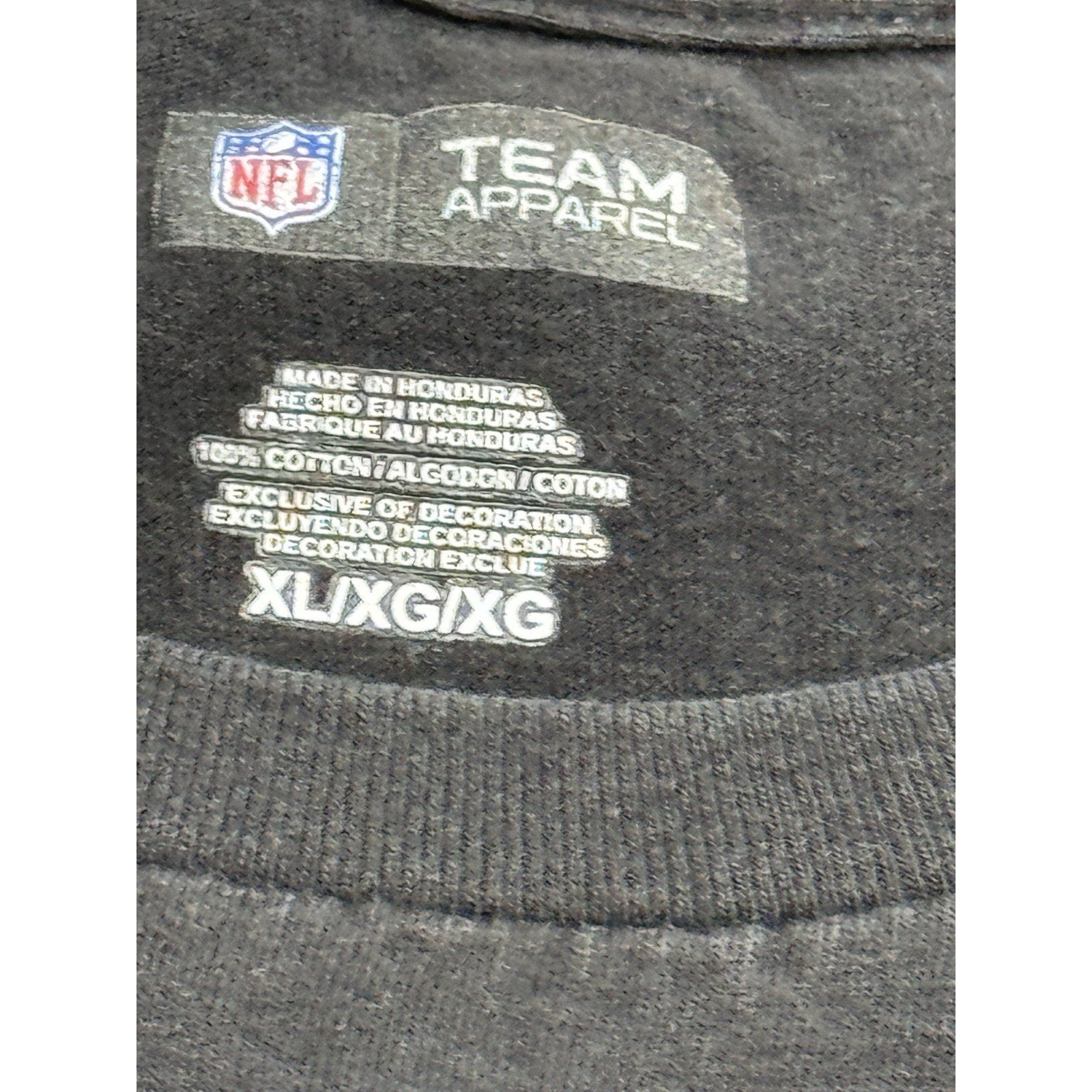 Mens Nfl Team Black Shortsleeve New Orleans Saints Tshirt XL