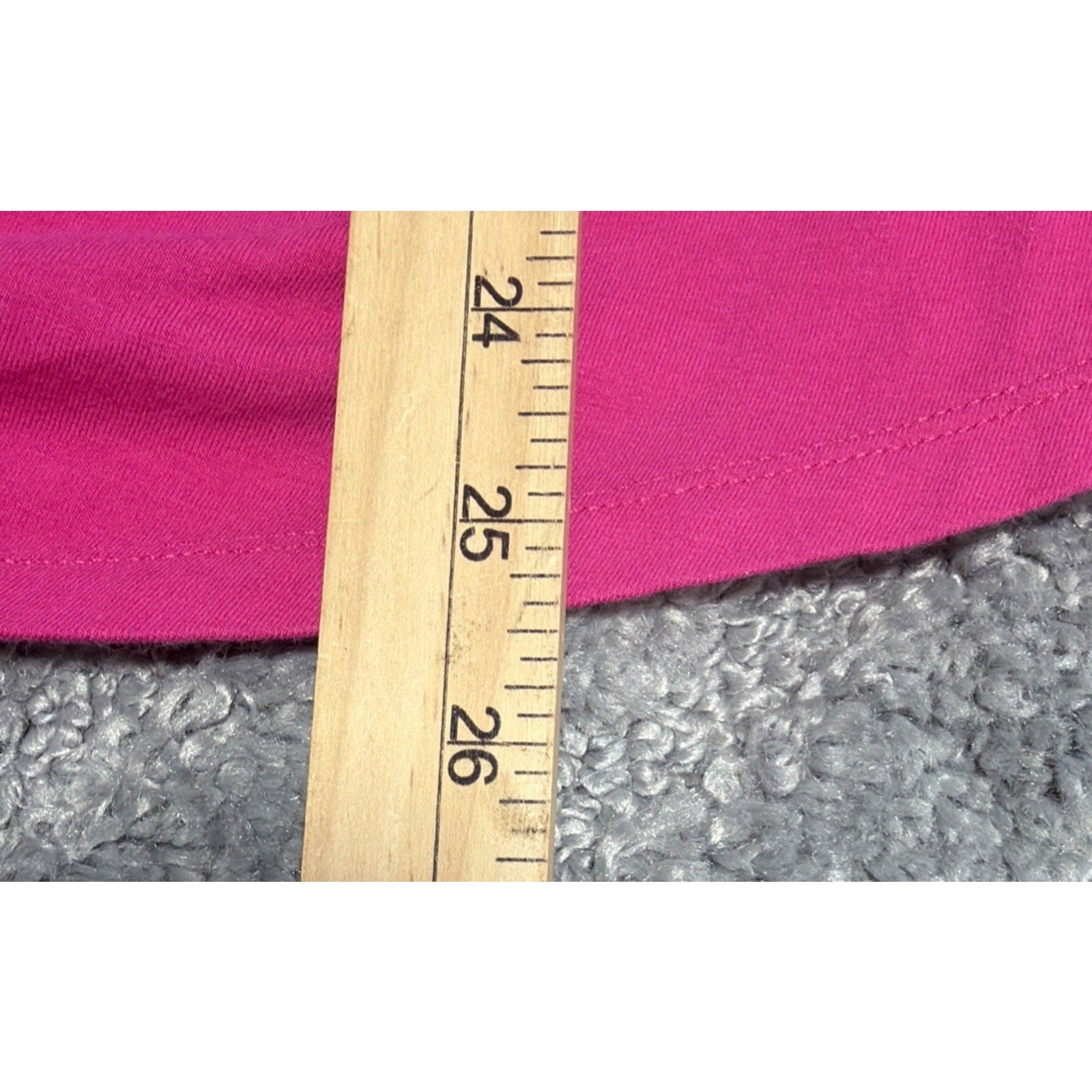 Womens New York & Company Pink Ruched V Neck Top Size XL