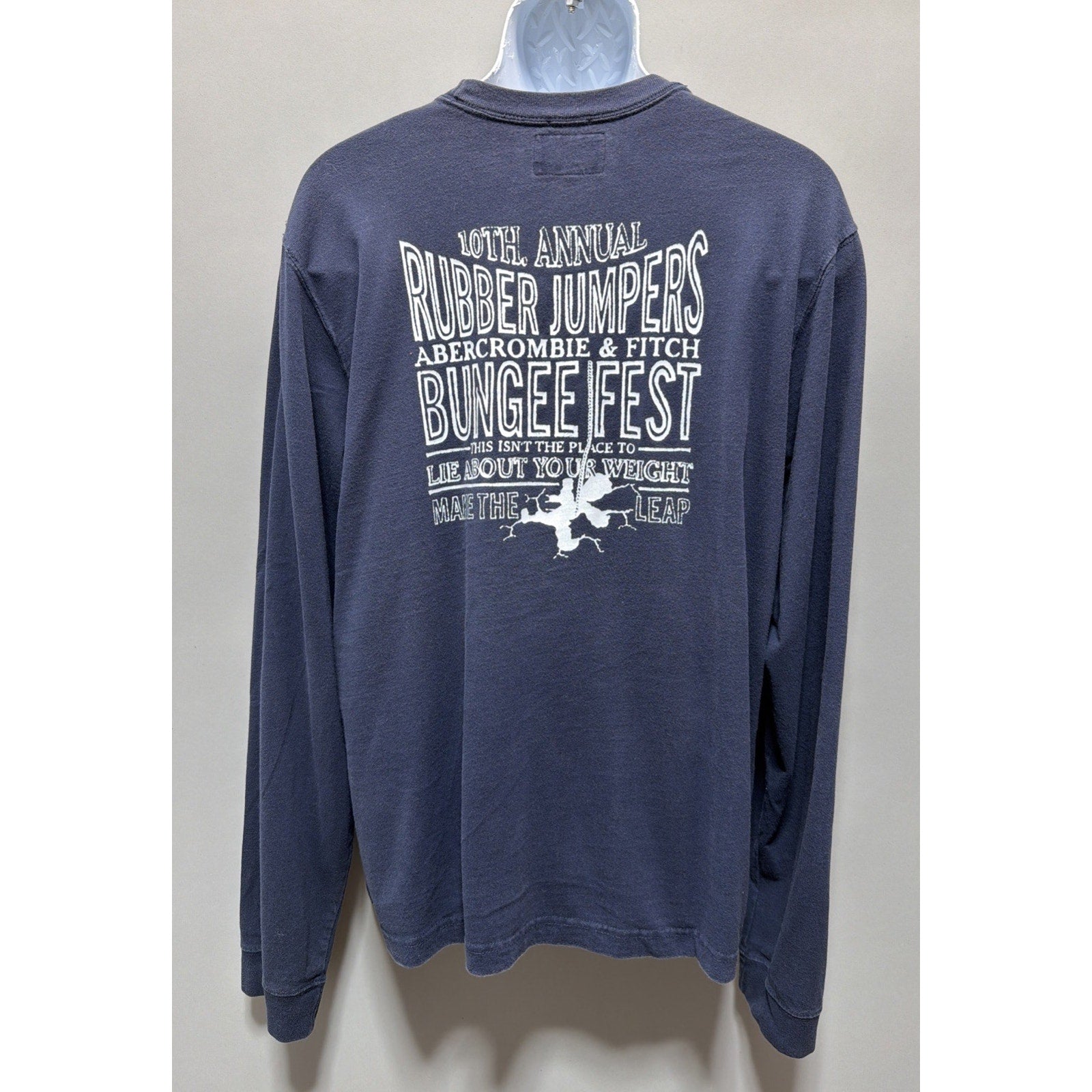 VTG Abercrombie & Fitch Muscle Fall Festival Long Sleeve T Shirt Men’s XL Y2K