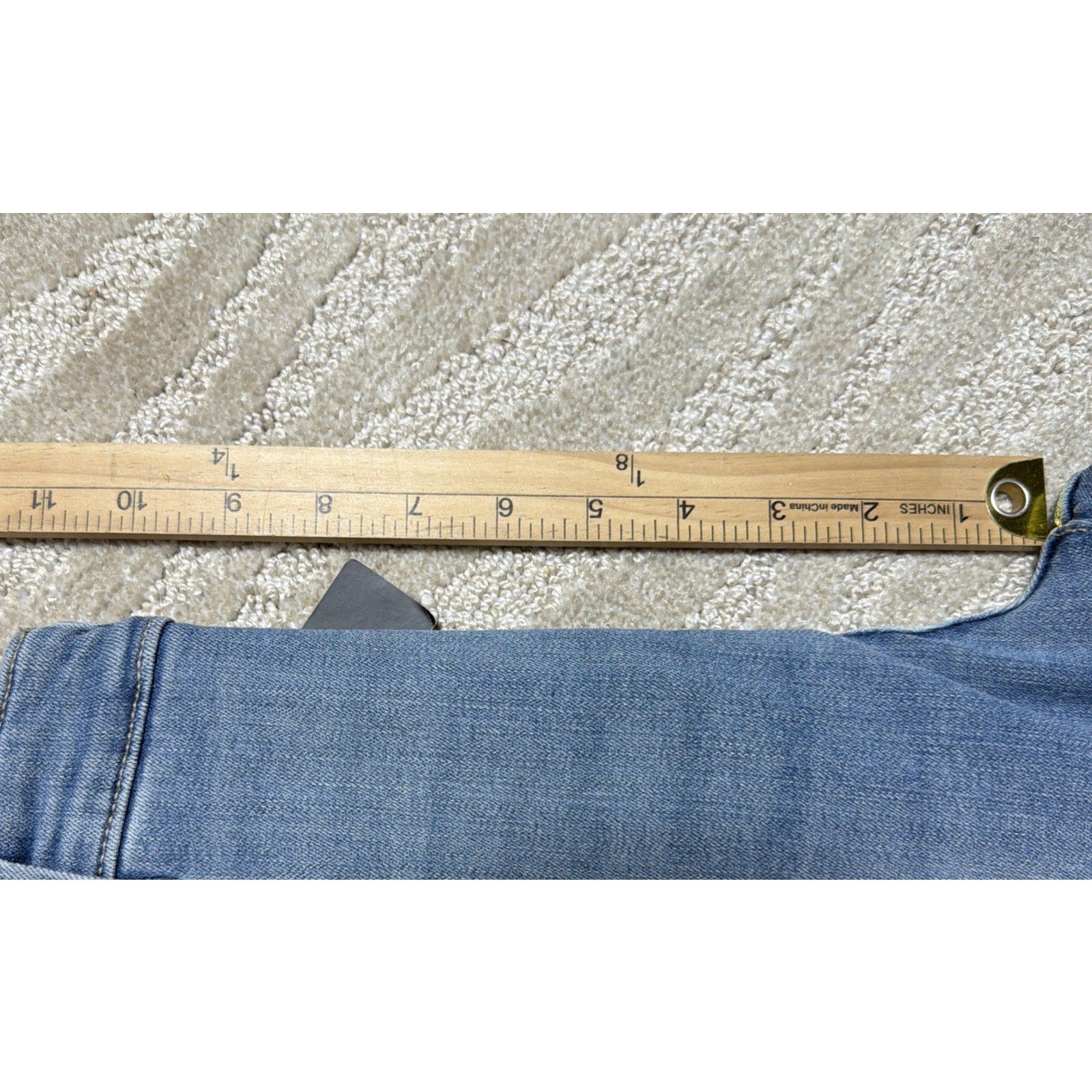 Lee Slim Fit Skinny Leg Mid Rise Sculpting Med Wash Womens Blue Jeans Sz 16 NWT