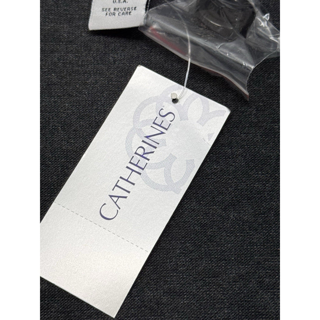 Liz &Me For Catherines Gray Black Button Cardigan Oversized Women’s Size 2X NWT