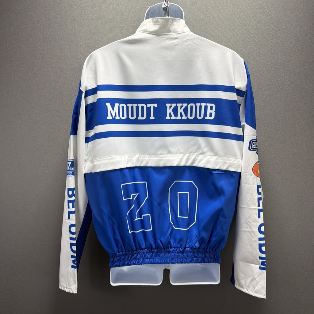 Moudt Kkoub Racing Team Jacket Sz XL Patch Bikercore Moto