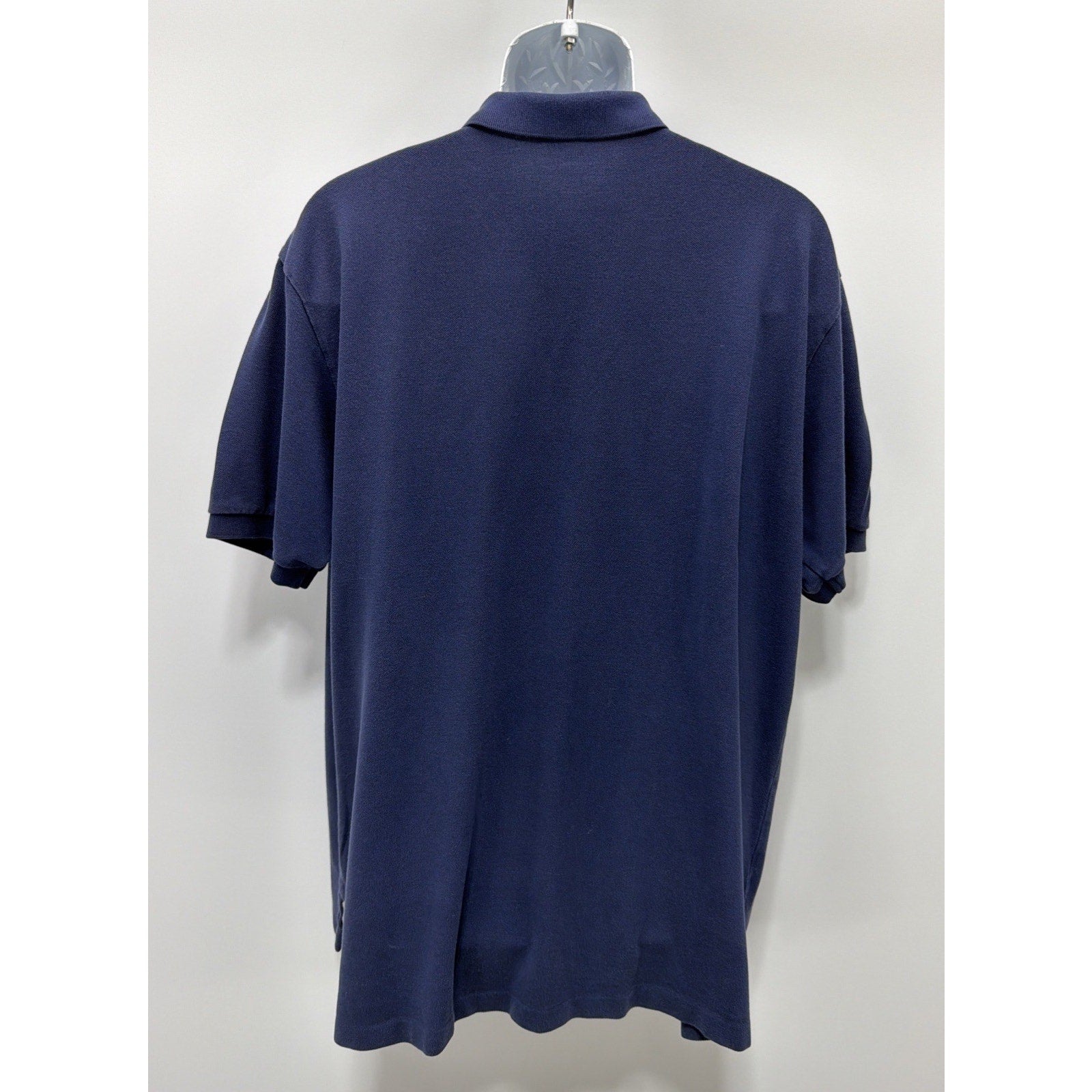 Polo Ralph Lauren Polo Shirt Men's 2XL Navy Blue 100% cotton Red Pony
