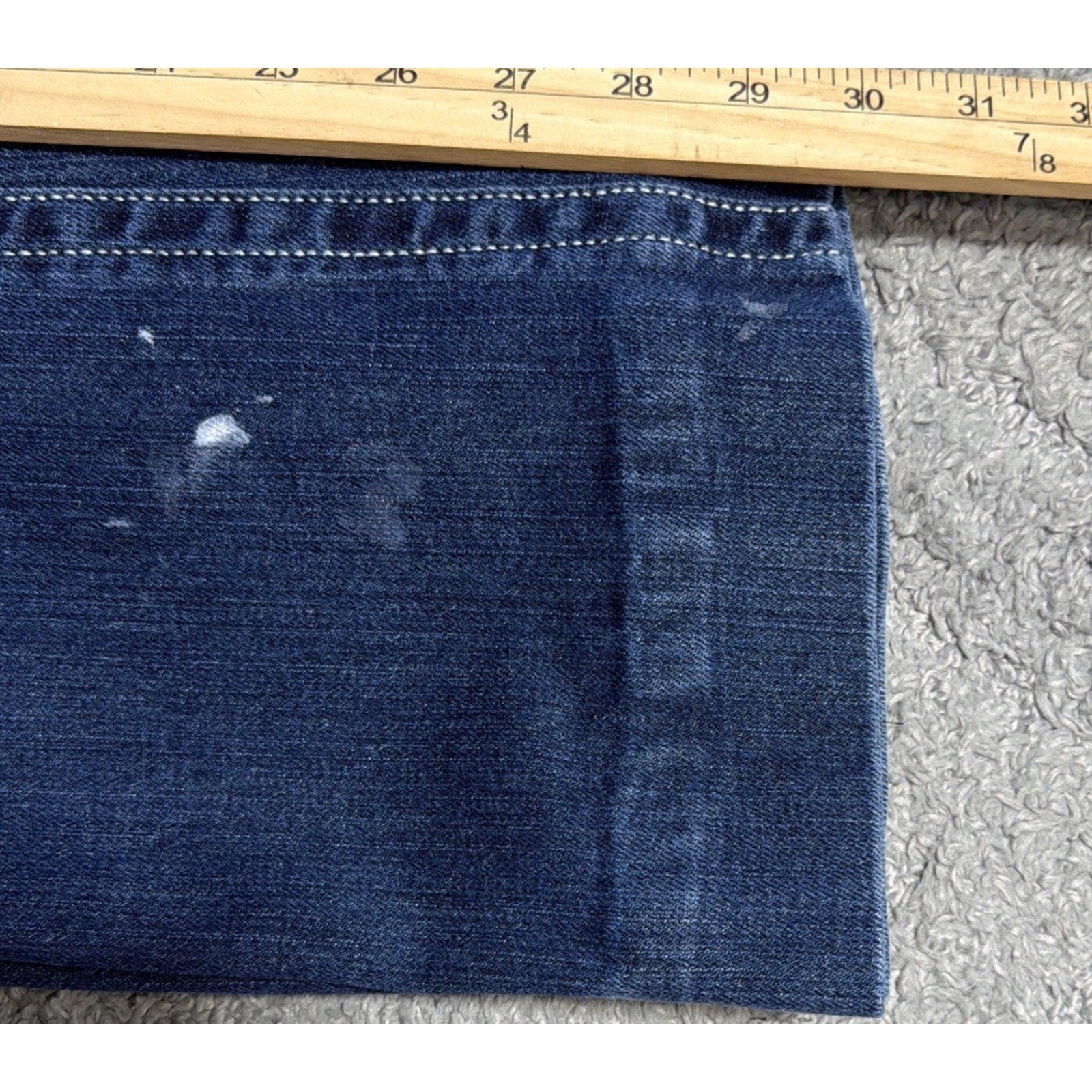 D9 District 9 Women's Blue Denim Turner Boot Cut Jeans 25x30 Western Workwear