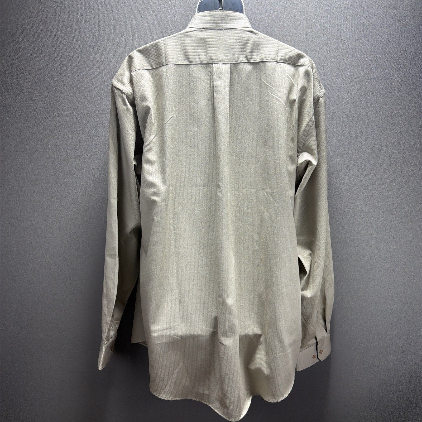 Vintage Modena Uomo Regular Fit Dress Shirt Hidden Button Size XL Tall