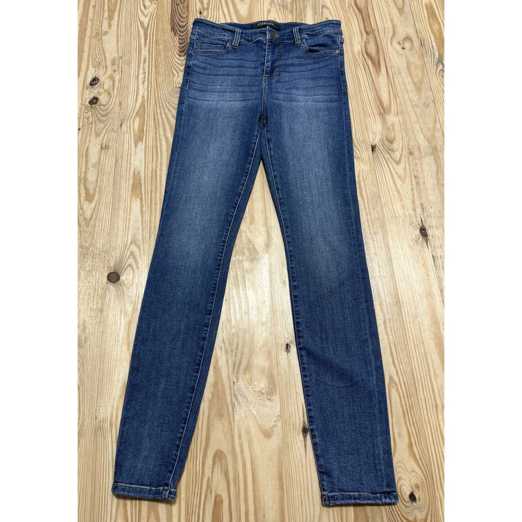 Liverpool L83417 Victory Abby Skinny High Performance Eco Denim Jeans Size 6/28