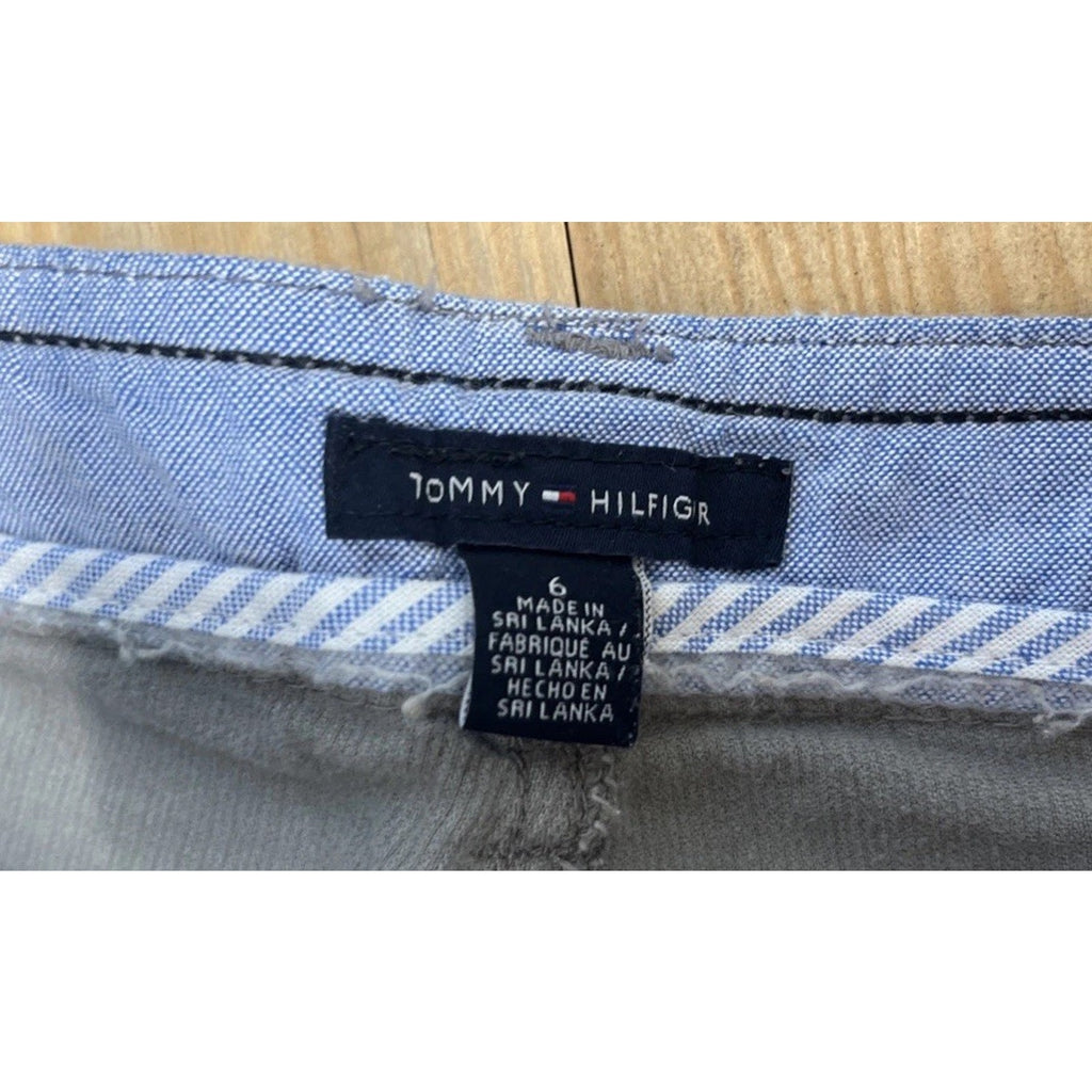 Tommy Hilfiger Women's Corduroy Skinny Ankle Pants Sedona Size 6