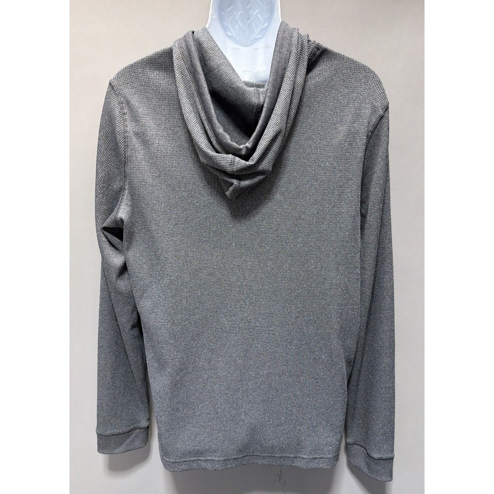 Under Armour Thermal Hoodie Mens Large Gray Loose Sweater Activewear