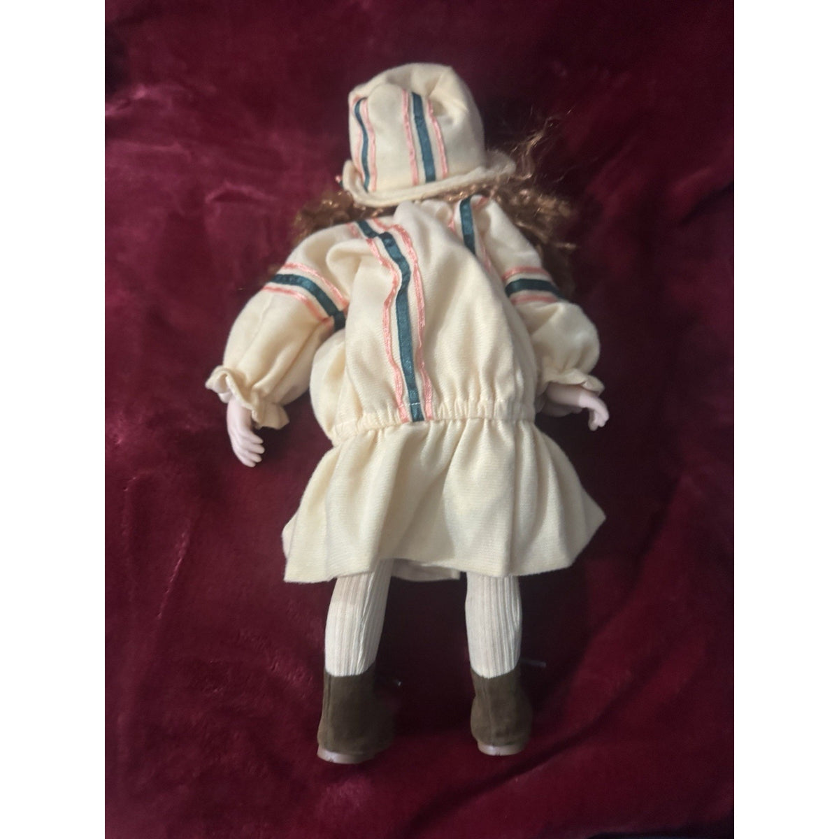Seymour Mann Paul DeSange Porcelain Doll Limited Edition /5000 17” Winter Girl