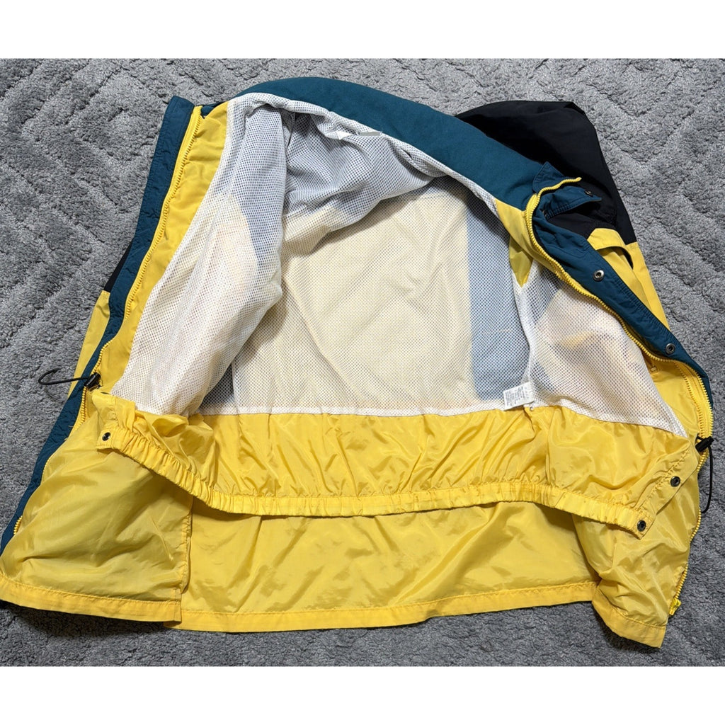 Vintage Columbia Jacket Men's Medium Yellow Williwaw Lightweight Ski Y2k