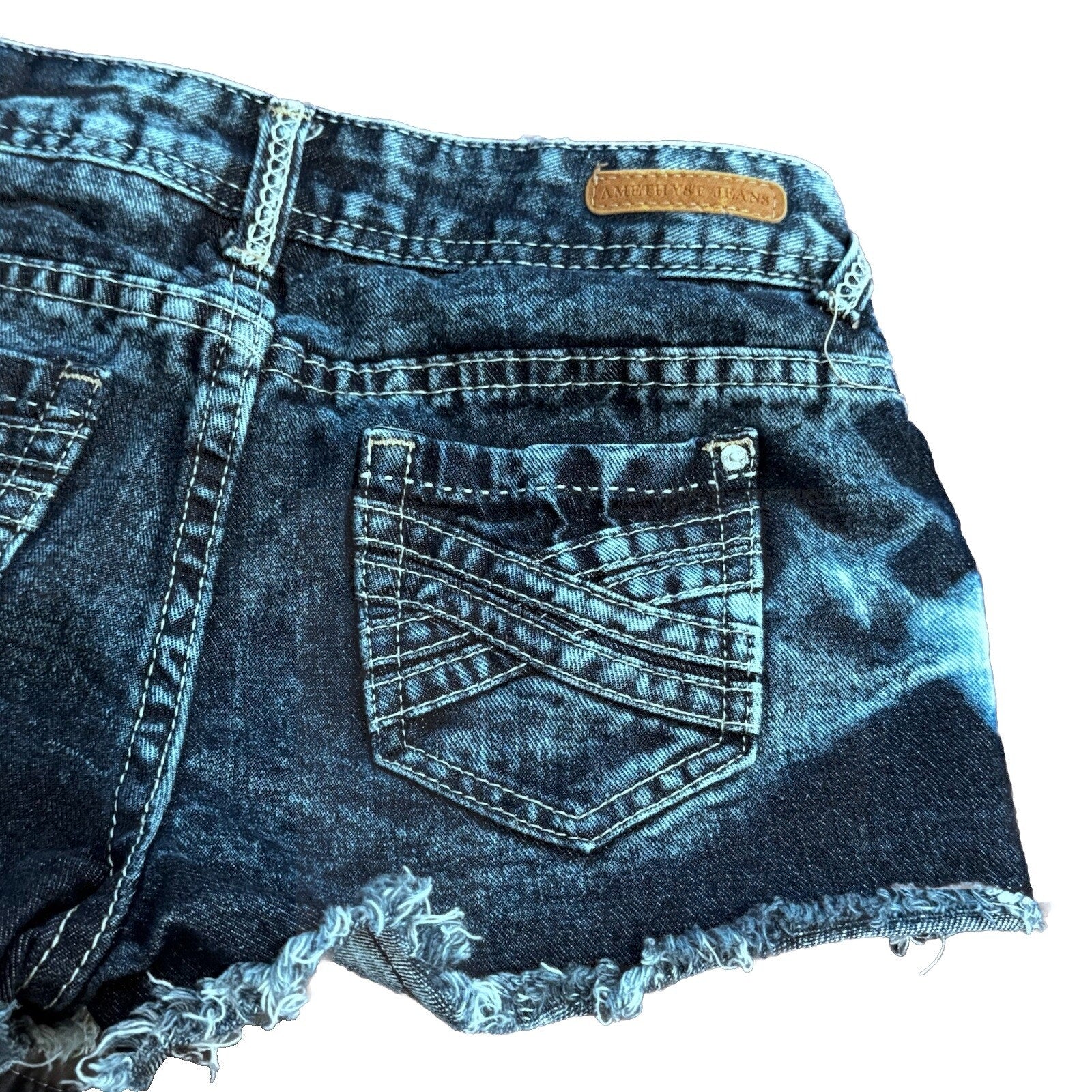 AMETHYST Women's / Jr's Sz 1 Denim Shorts - EXCELLENT CONDITION