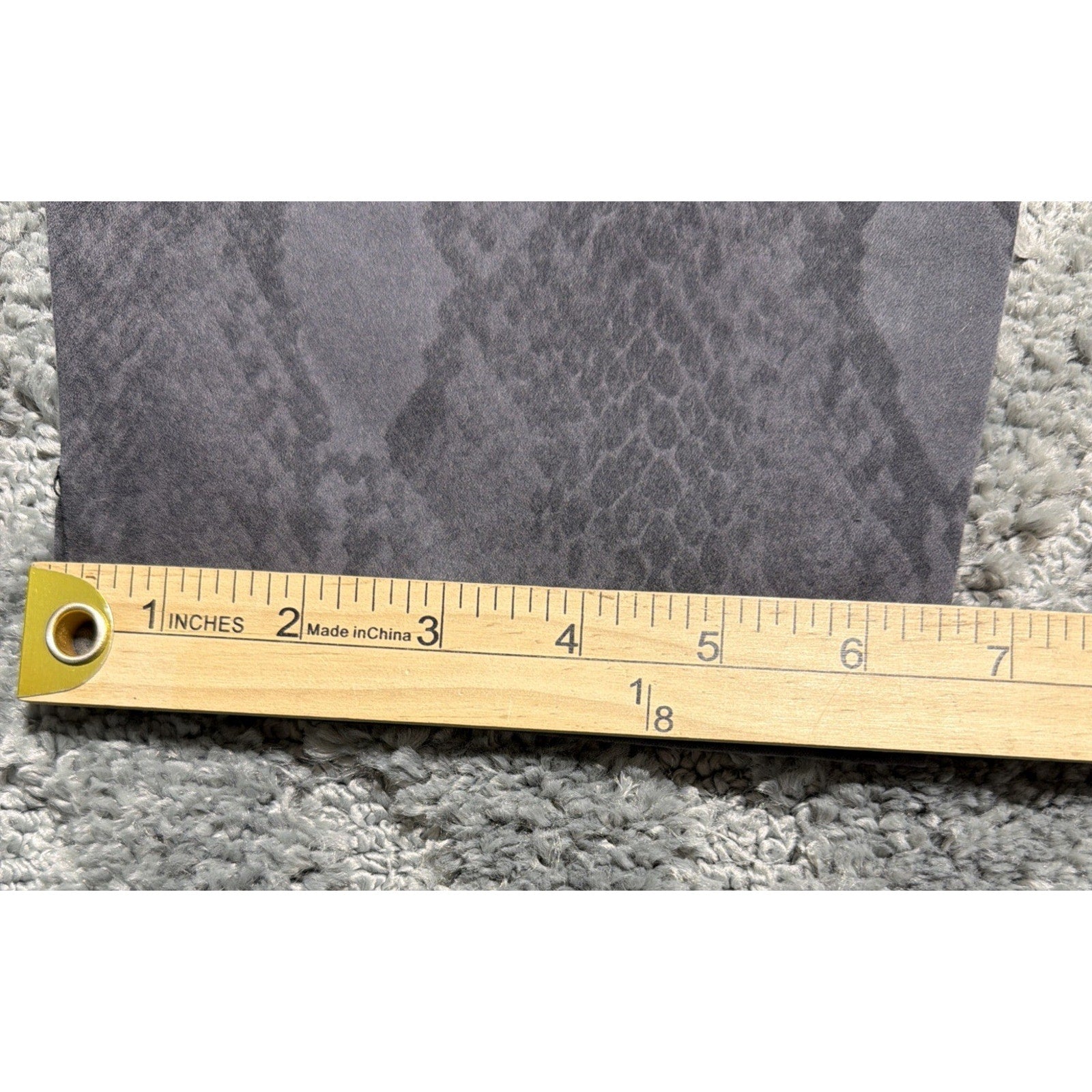 NYDJ Women's Alina Printed Pull On Skinny Ankle Jeans Side Slit Size 18W New