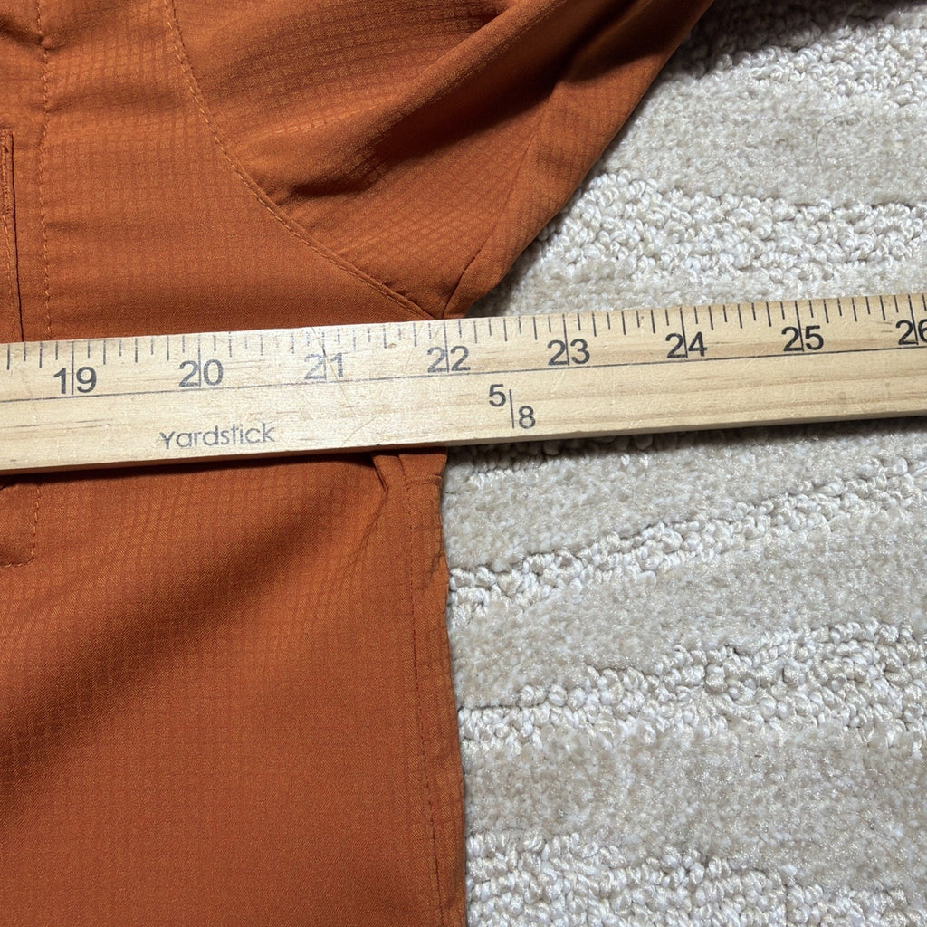 MENS COLUMBIA PFG - UNIV OF TEXAS LONGHORNS TAMIAMI SHIRT Burnt Orange S Excelle