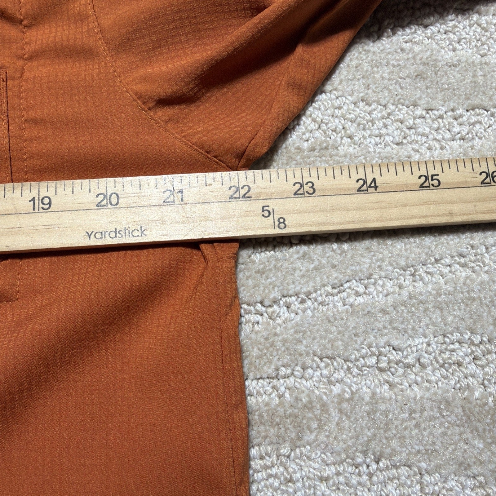 MENS COLUMBIA PFG - UNIV OF TEXAS LONGHORNS TAMIAMI SHIRT Burnt Orange S Excelle