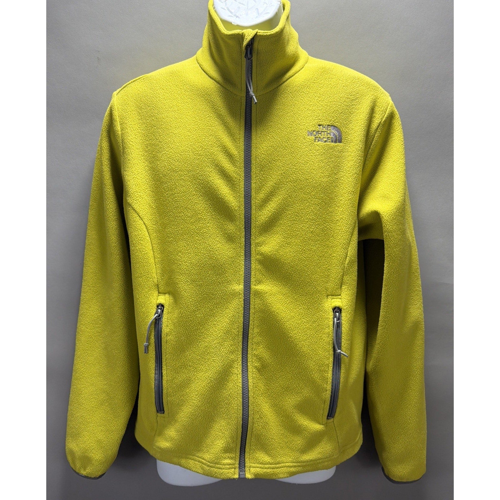 Mens The North Face TNF TKA Glacier 100 Fleece Full Zip Jacket Coat NF
