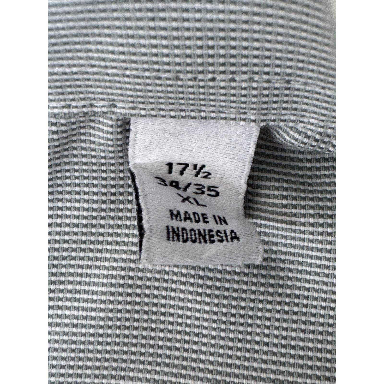 Calvin Klein Steel Grey Slim Fit Stretch Striped Button-Up Long Sleeve Shirt XL
