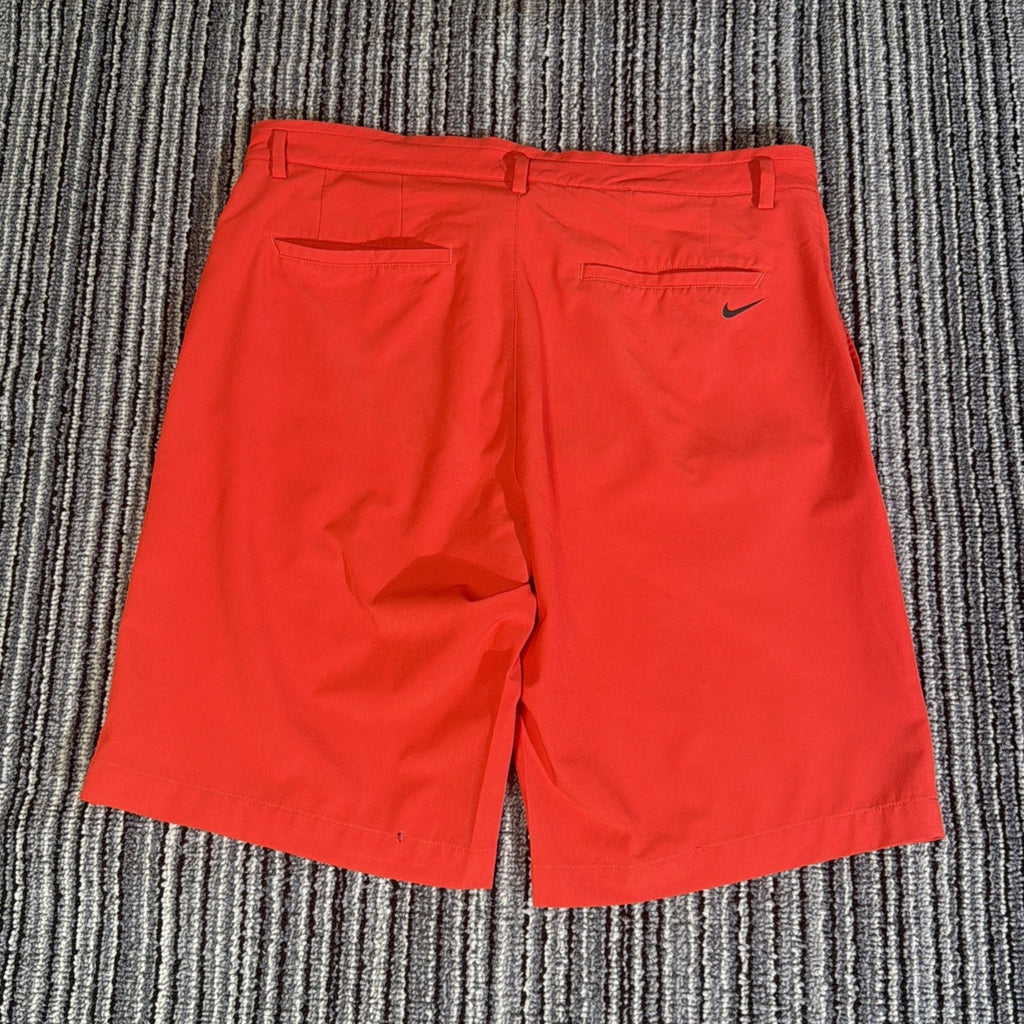 Nike Golf Tour Performance, Mens Golf Shorts Dri-fit, Size 34 Orangish Red